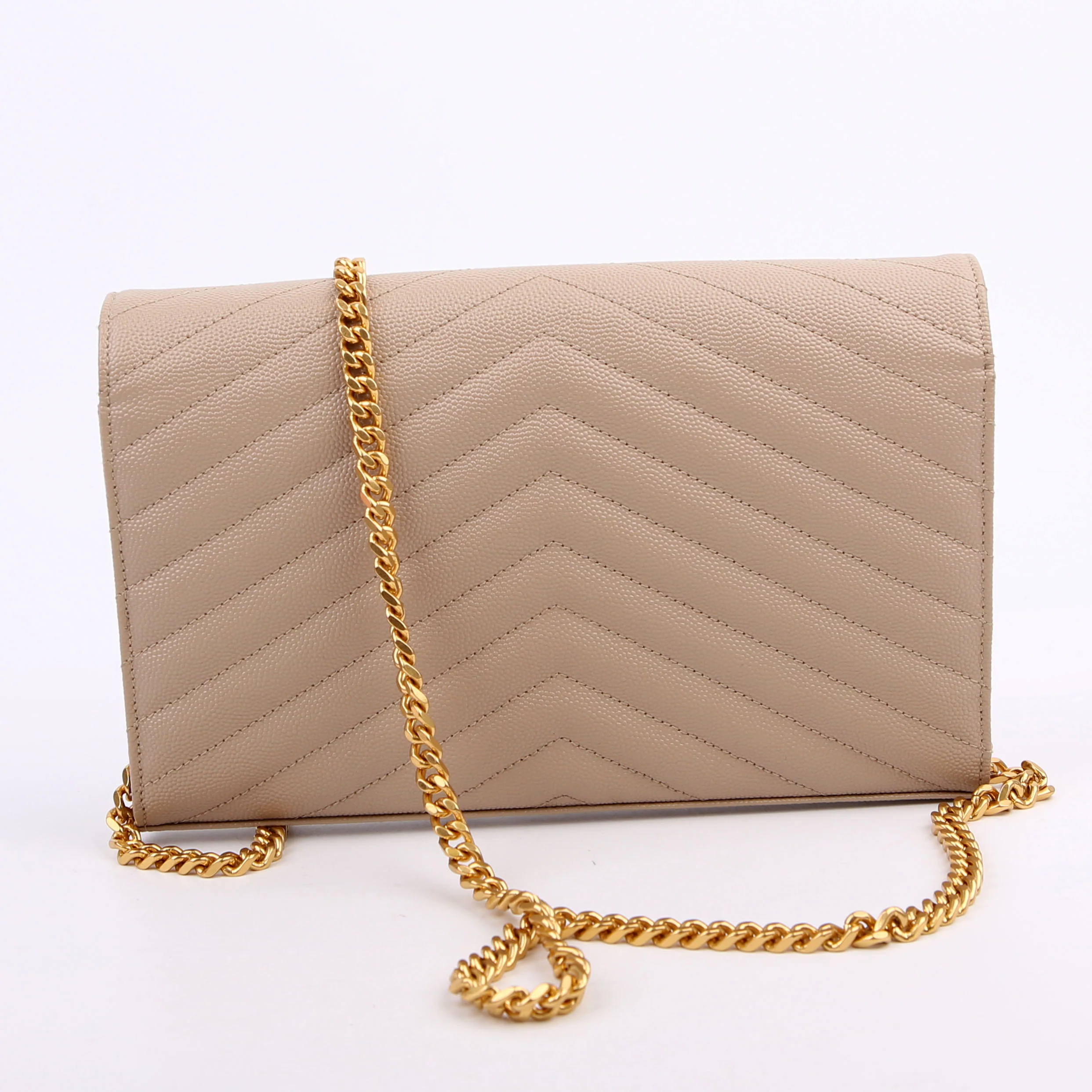 Grain De Chain Wallet Beige - Image 3
