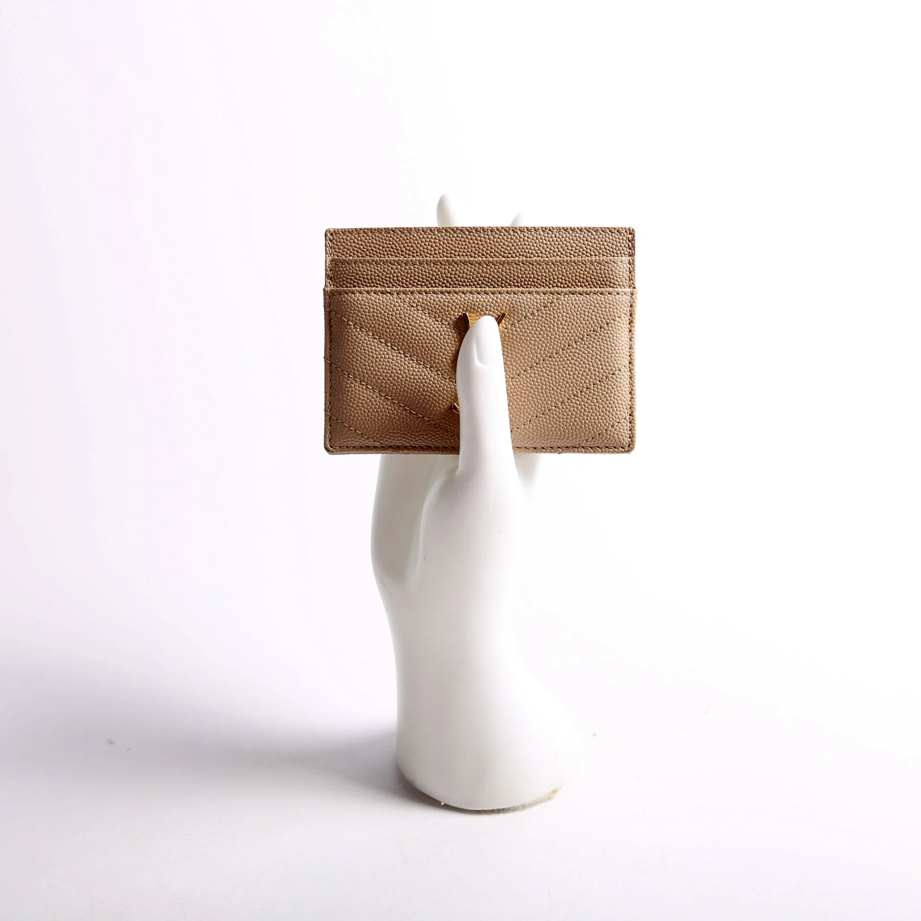 Grain De Poudre Card Holder 423291 Nude - Image 8