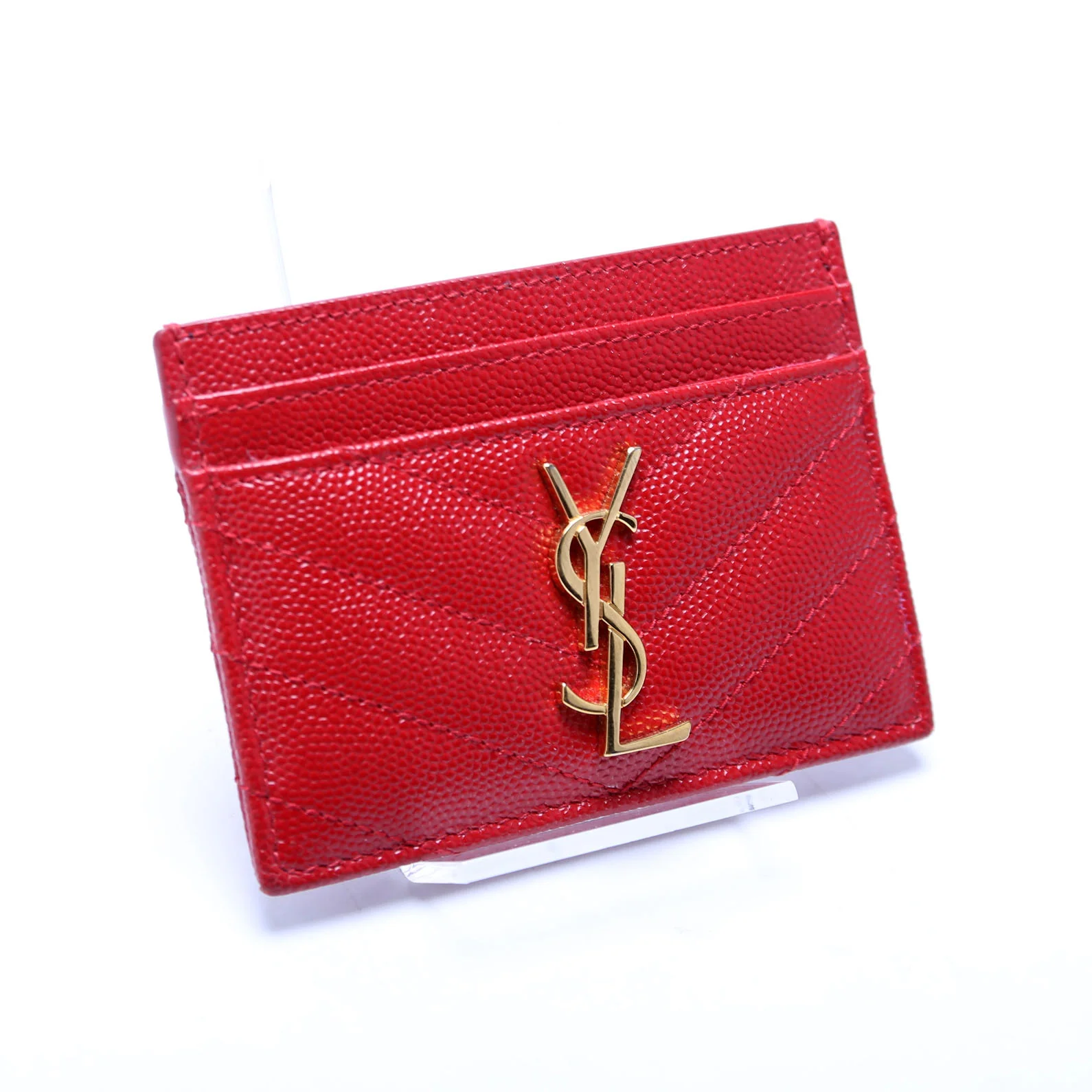 Grain De Poudre Card Holder 423291 Red - Image 2