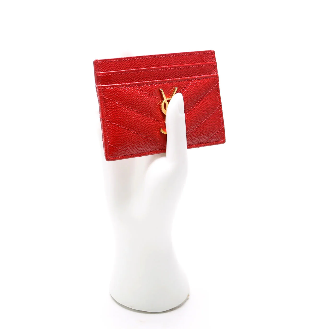 Grain De Poudre Card Holder 423291 Red - Image 7