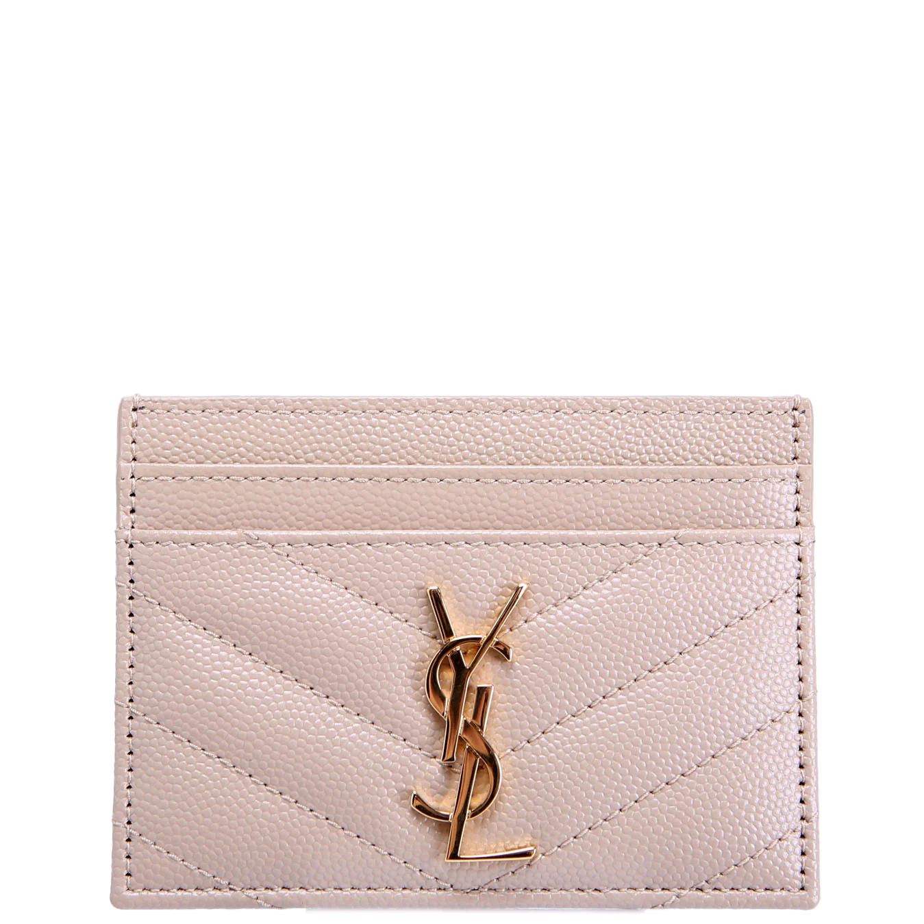 Grain De Poudre Card Holder 423291 Tan
