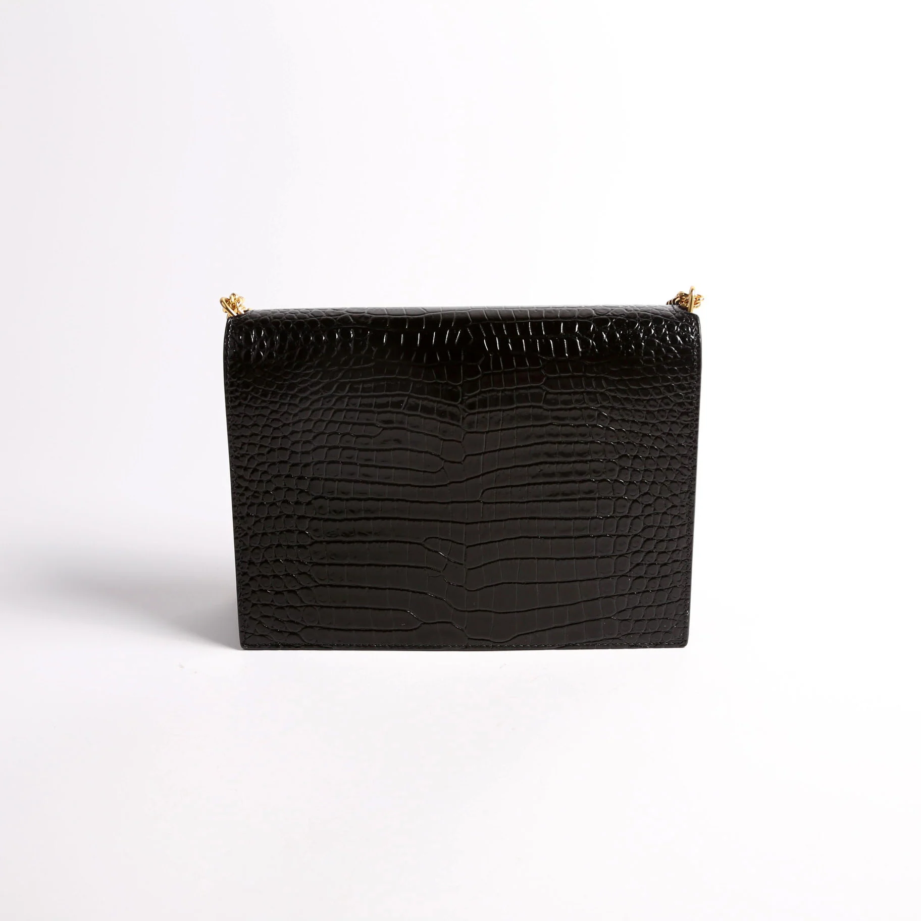 Grain De Poudre Cassandra Crocodile Embossed Chain Bag Medium 532750 - Image 2