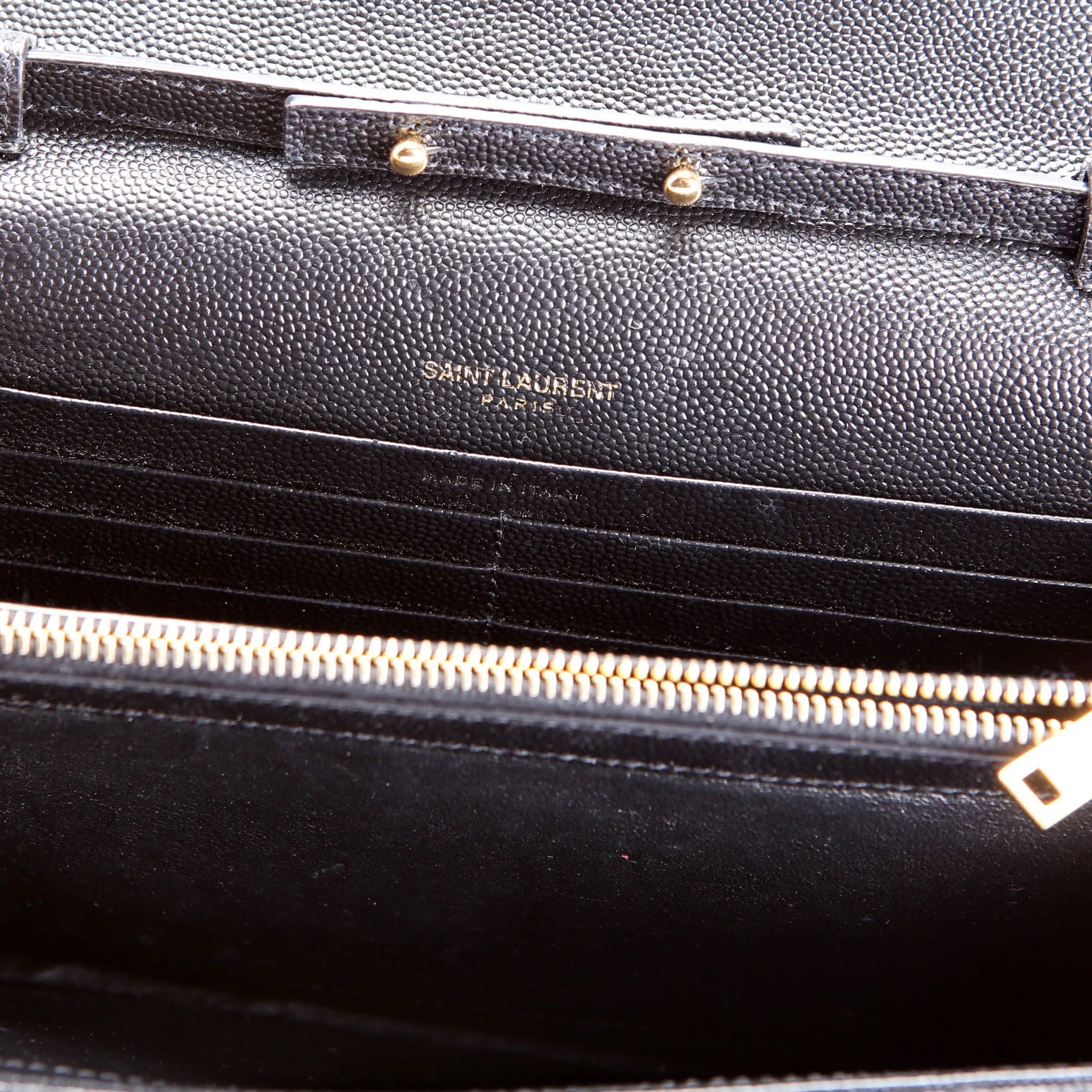 Grain De Poudre Chain Wallet 377828 Black - Image 9