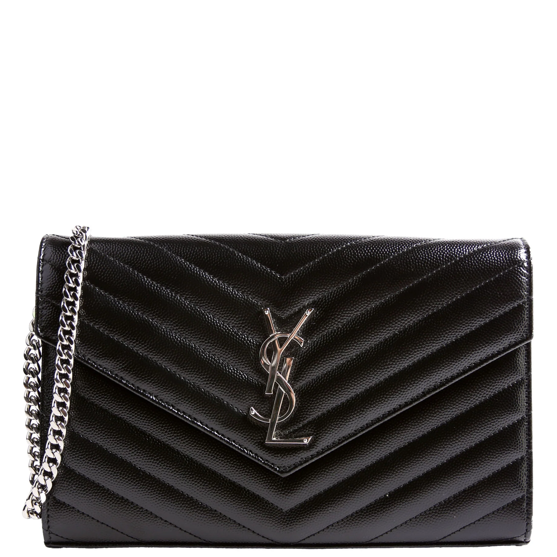 Grain De Poudre Chain Wallet 377828 Black