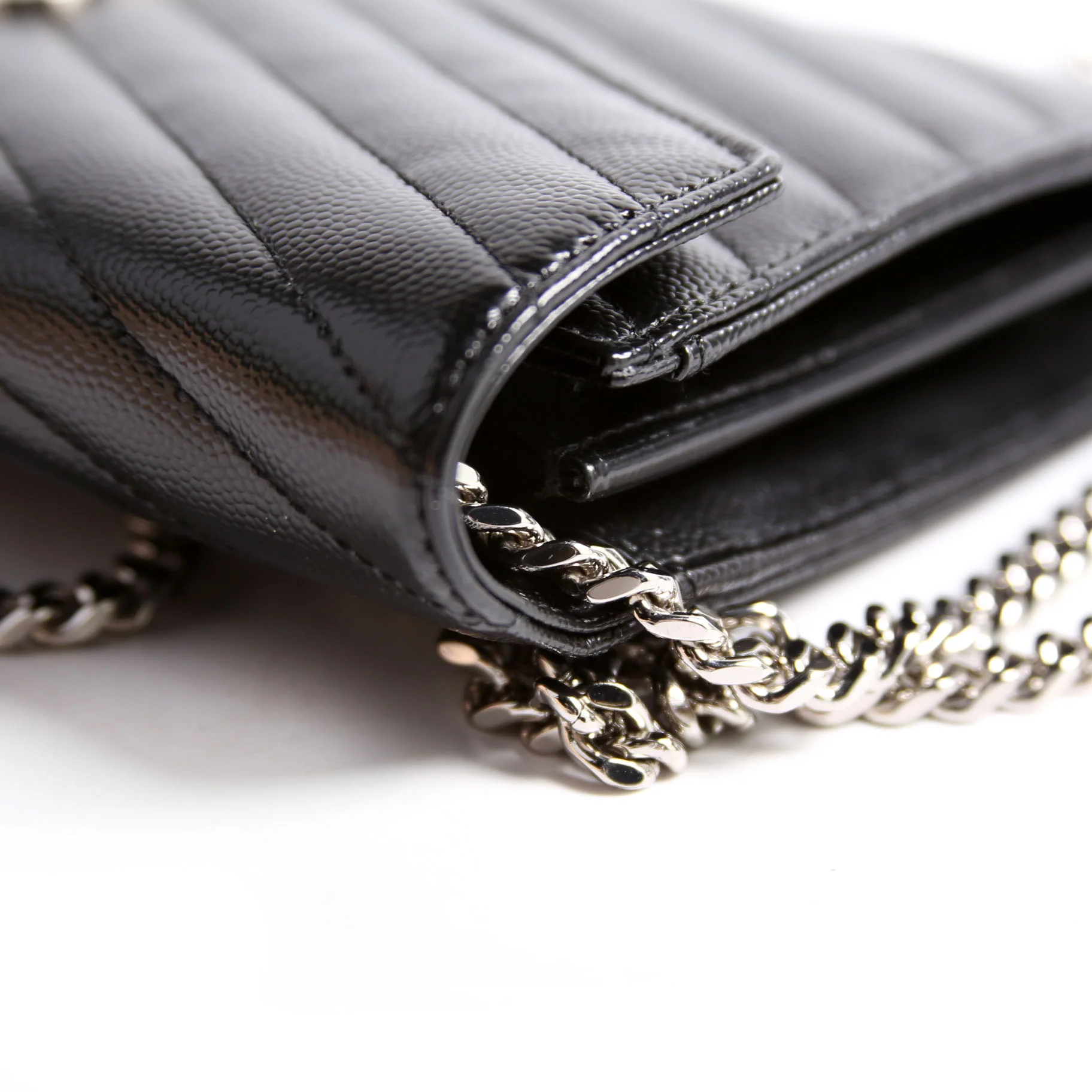 Grain De Poudre Chain Wallet 377828 Black - Image 10