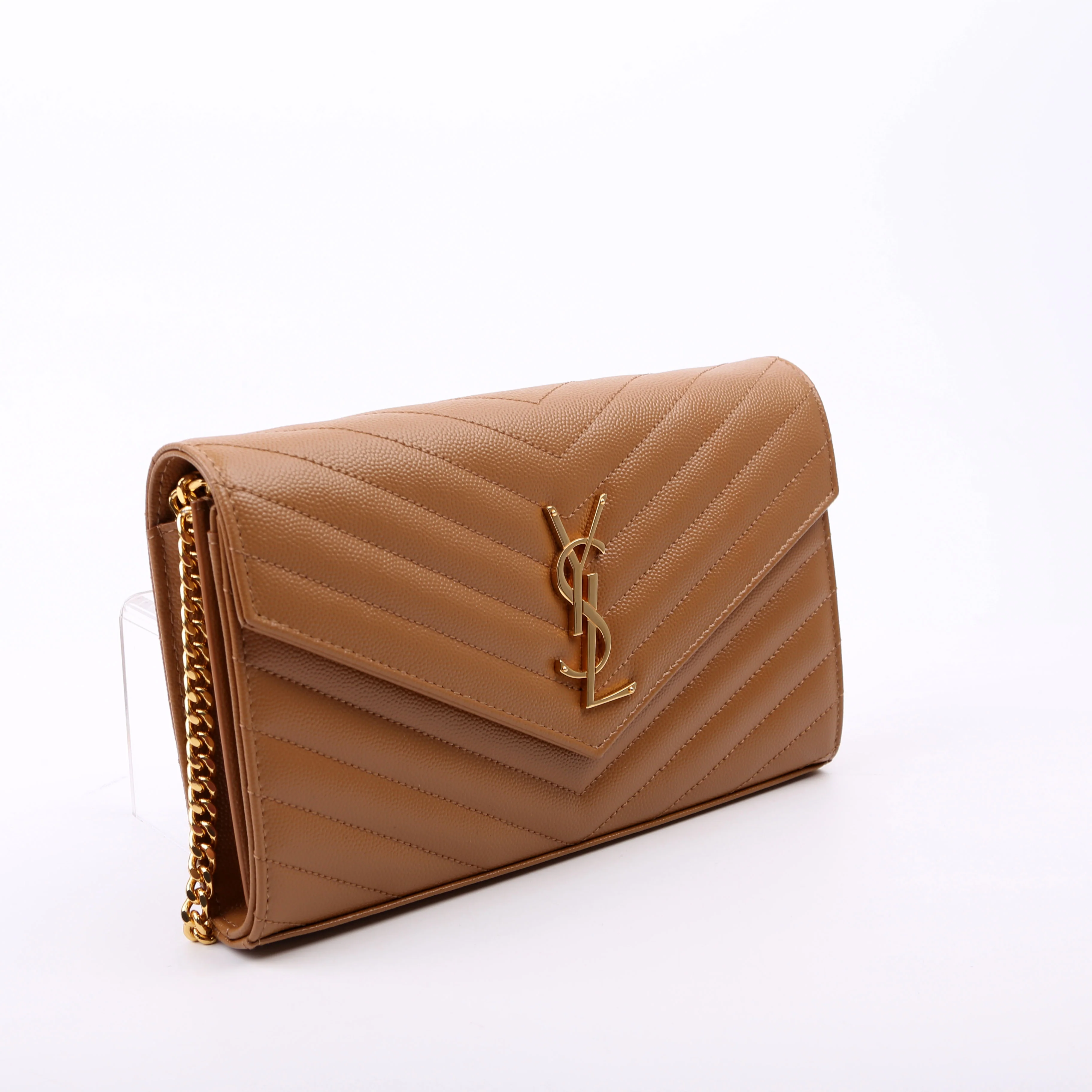 Grain De Poudre Chain Wallet 377828 Brown - Image 2