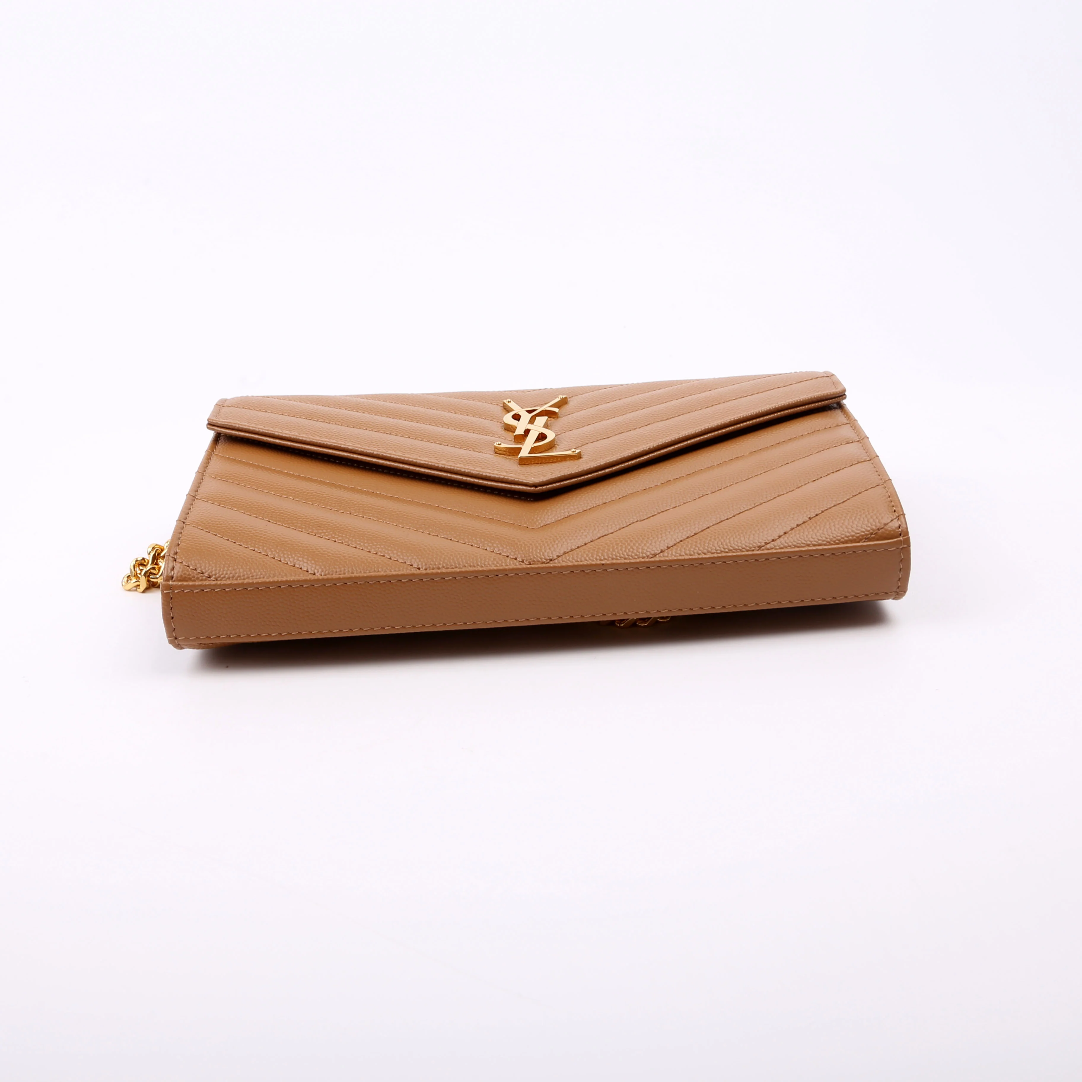 Grain De Poudre Chain Wallet 377828 Brown - Image 4
