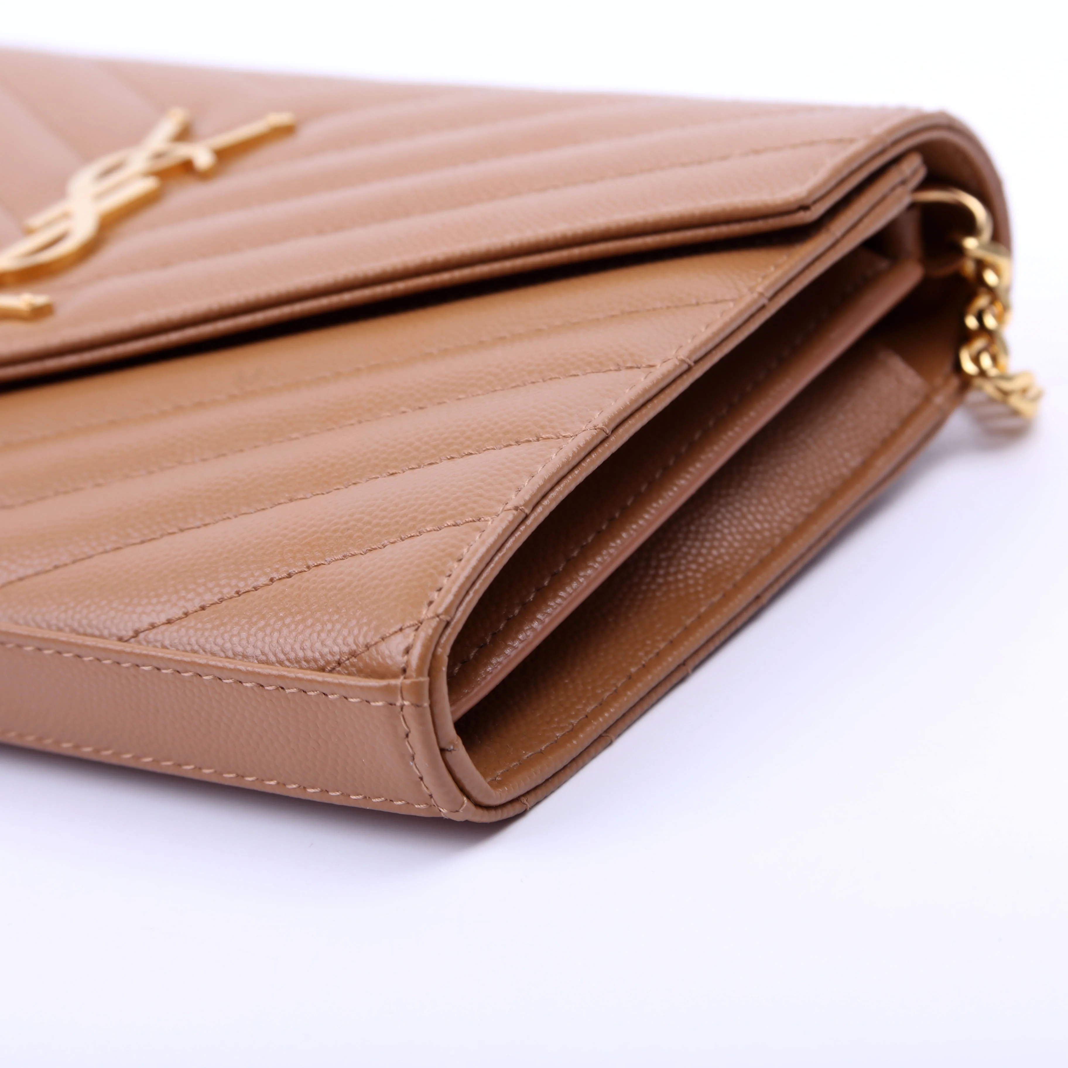 Grain De Poudre Chain Wallet 377828 Brown - Image 6