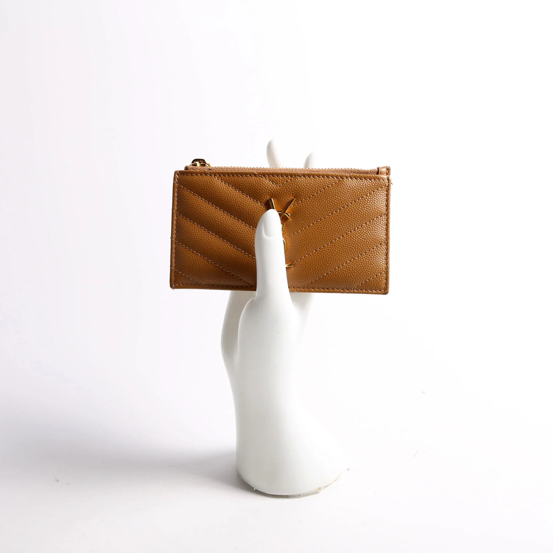 Grain De Poudre Fragments Card Holder 607915 Tan - Image 8