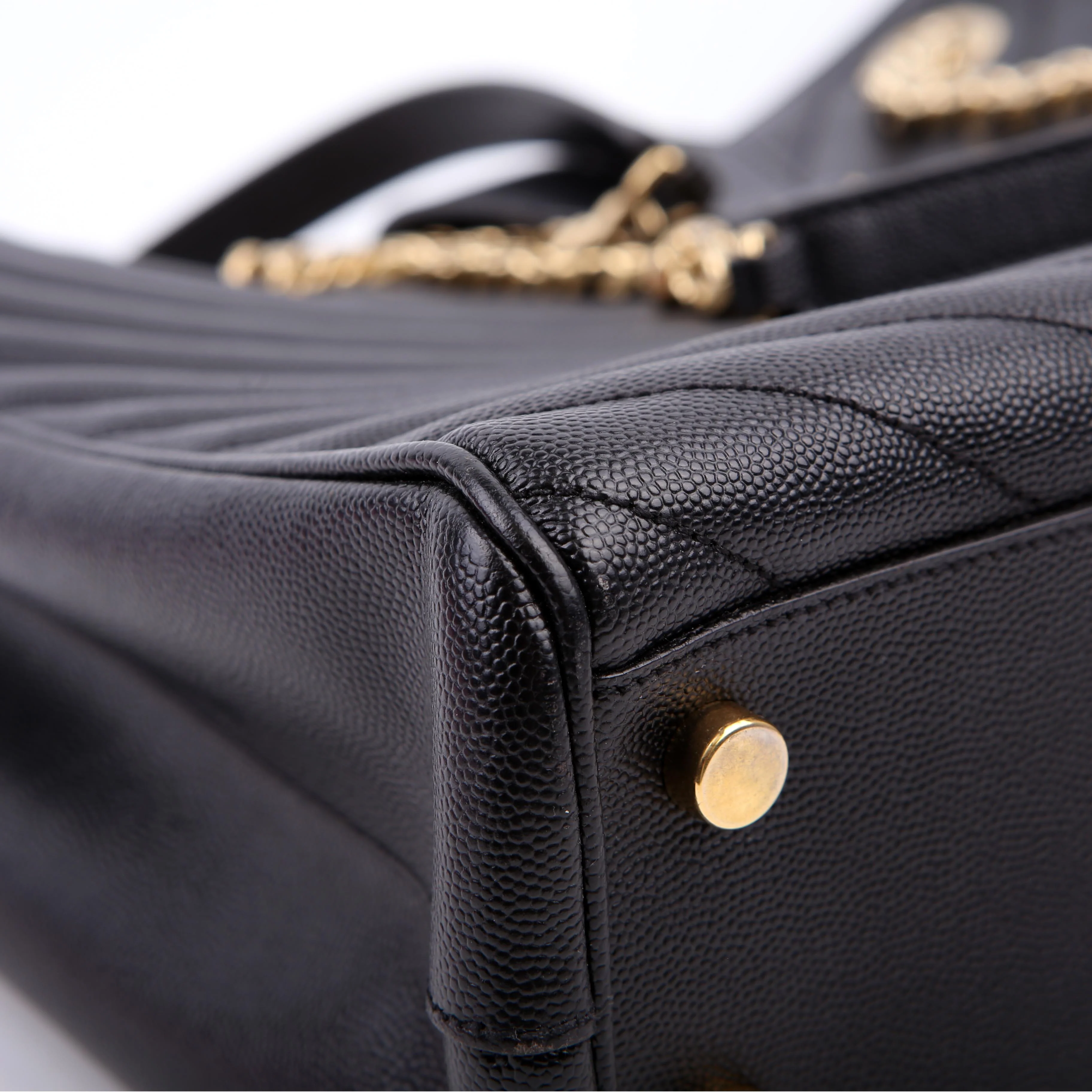 Grain De Poudre Shopping Tote Black - Image 5