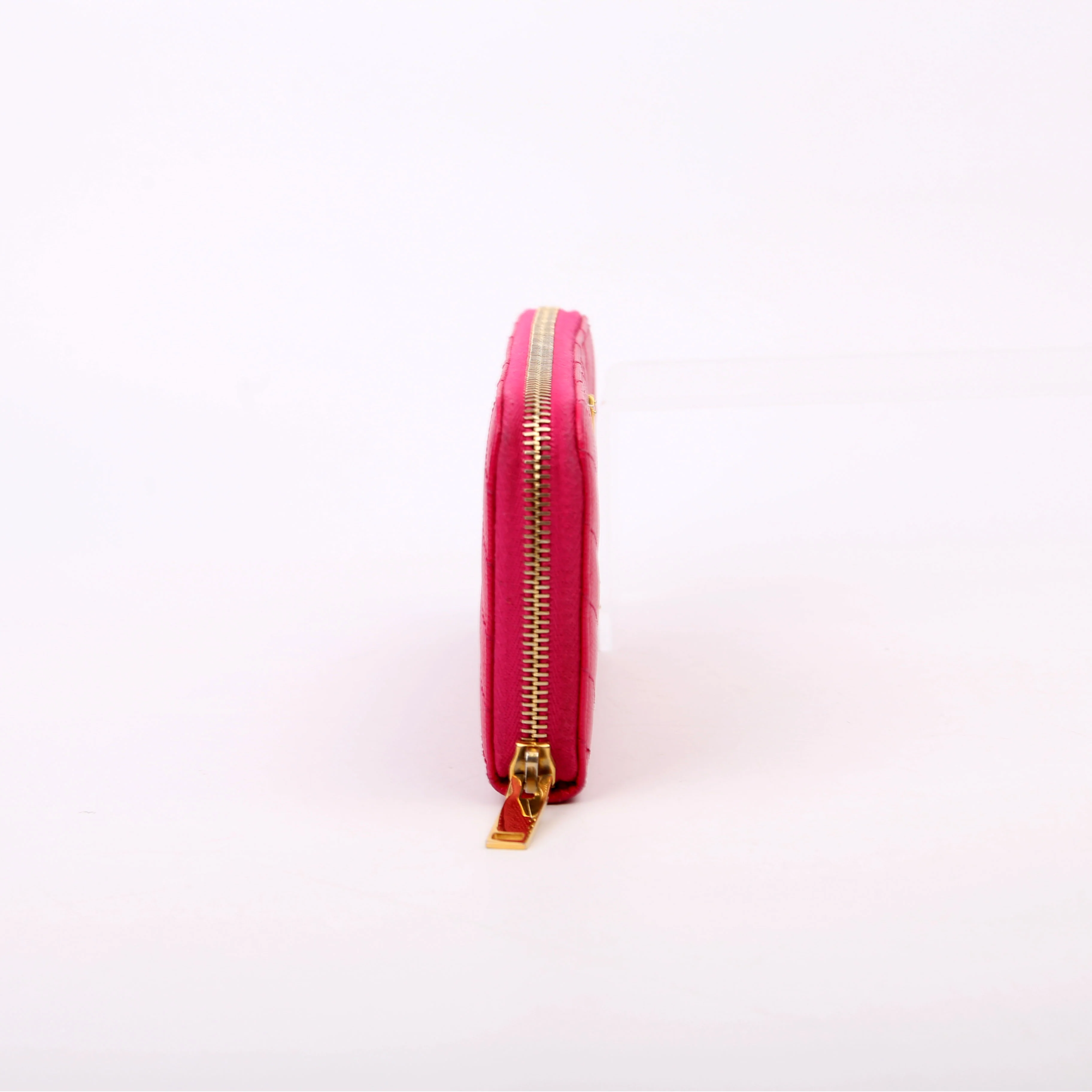 Grain De Poudre Zip Around Wallet Pink - Image 3