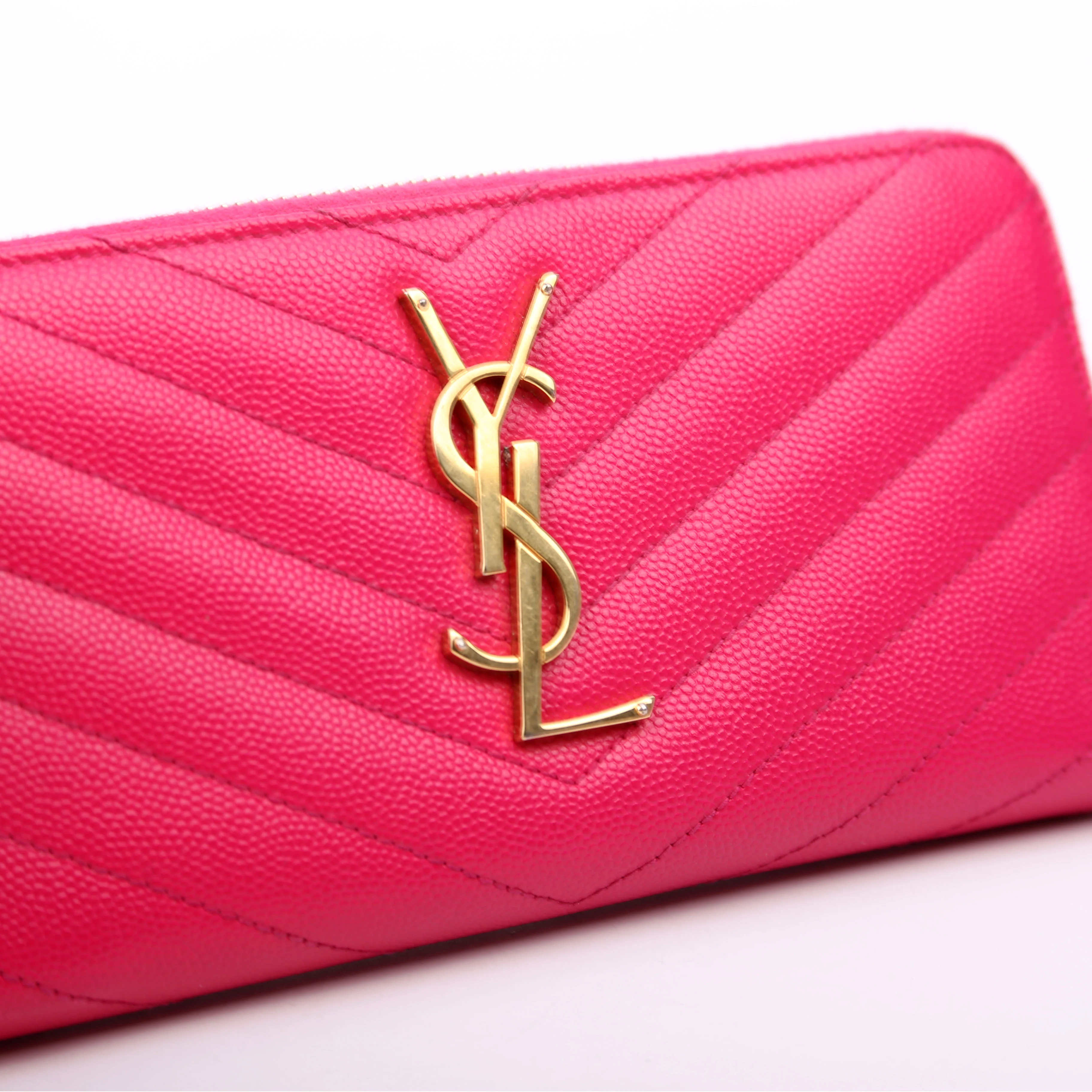 Grain De Poudre Zip Around Wallet Pink - Image 8