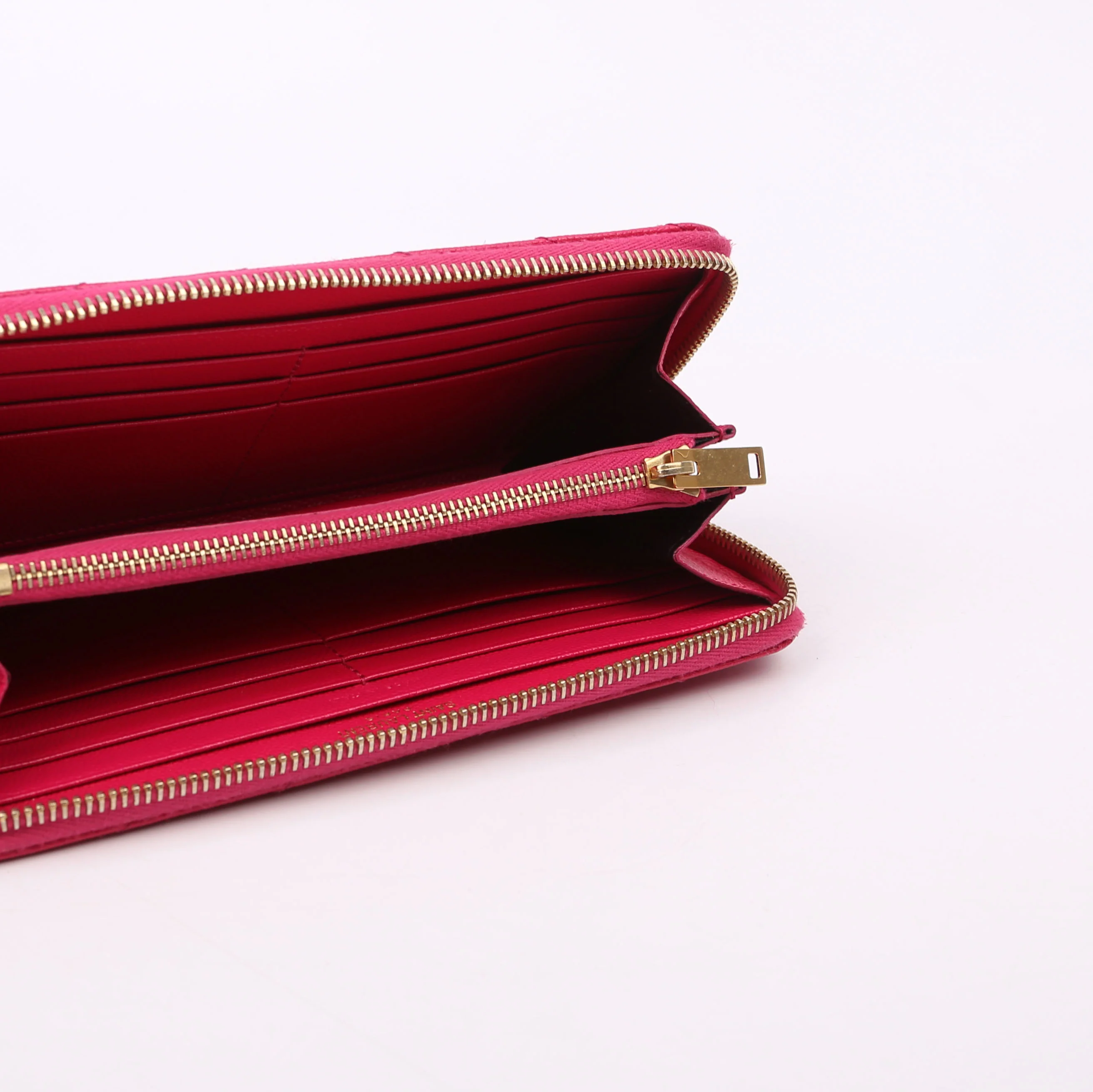 Grain De Poudre Zip Around Wallet Pink - Image 9