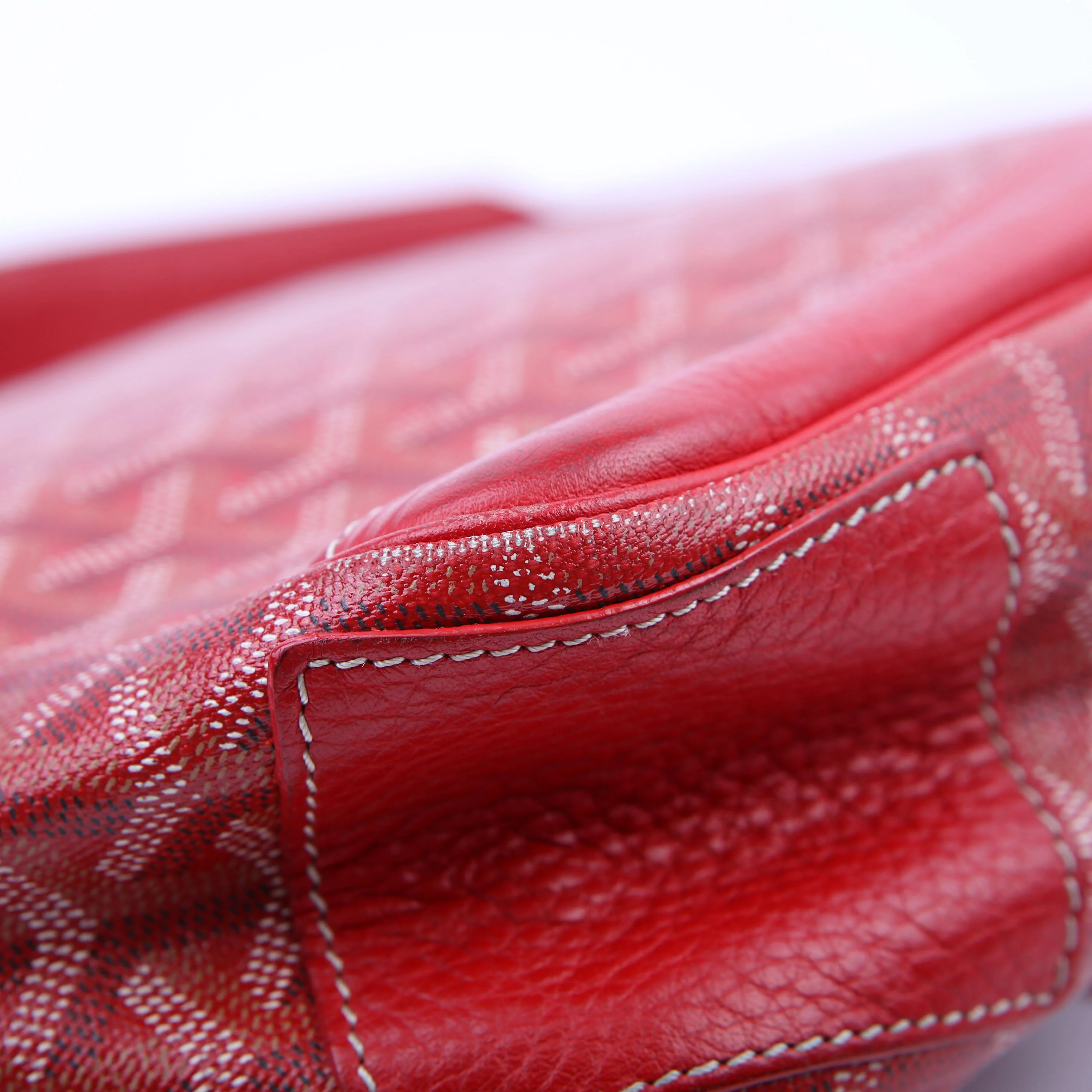 Grand Bleu MM Goyardine Red - Image 7
