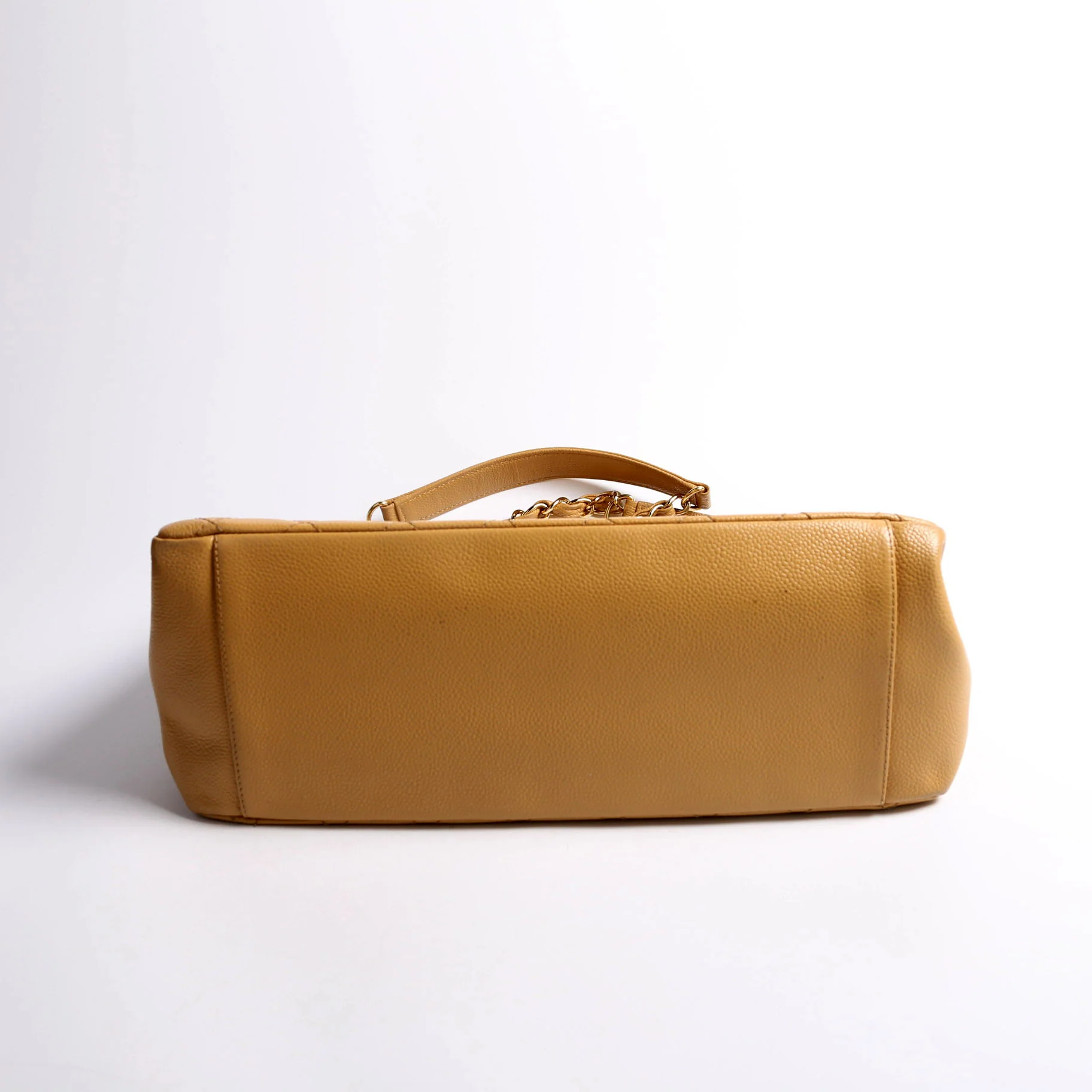 Grand Shopping Tote Caviar Tan - Image 3