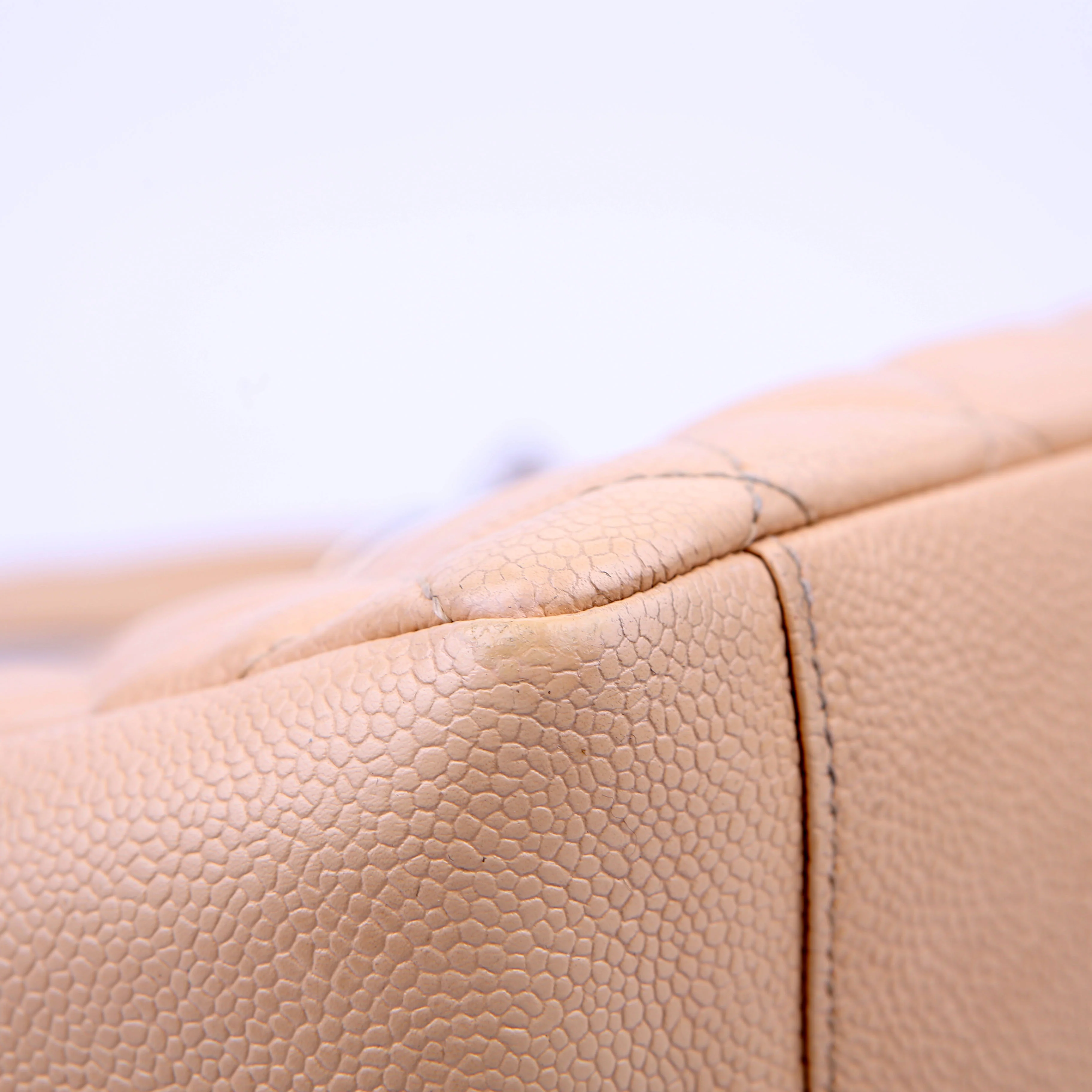 Grand Shopping Tote XL Caviar Beige - Image 5