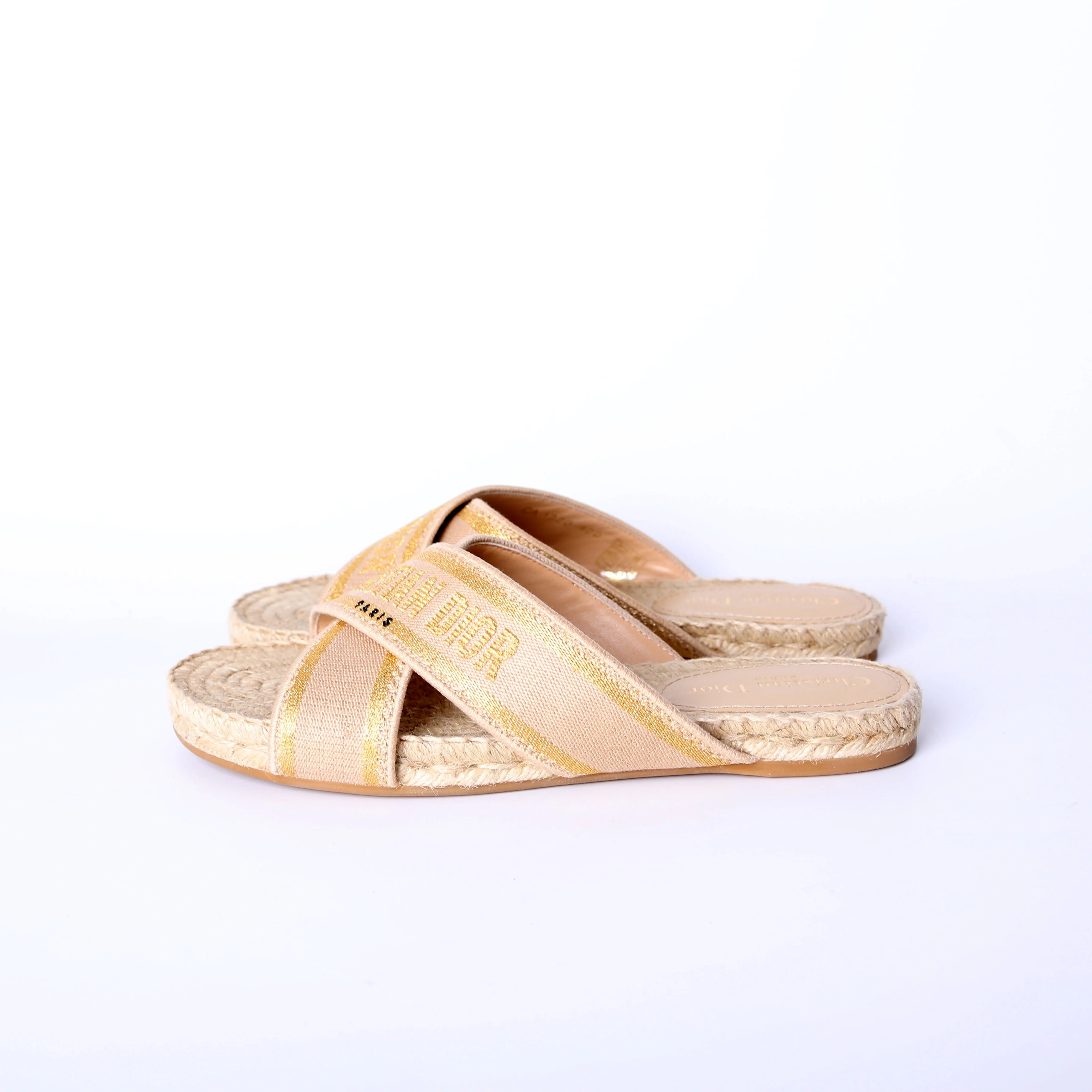 Granville Espadrille Crossover Sandals Size 40 - Image 2