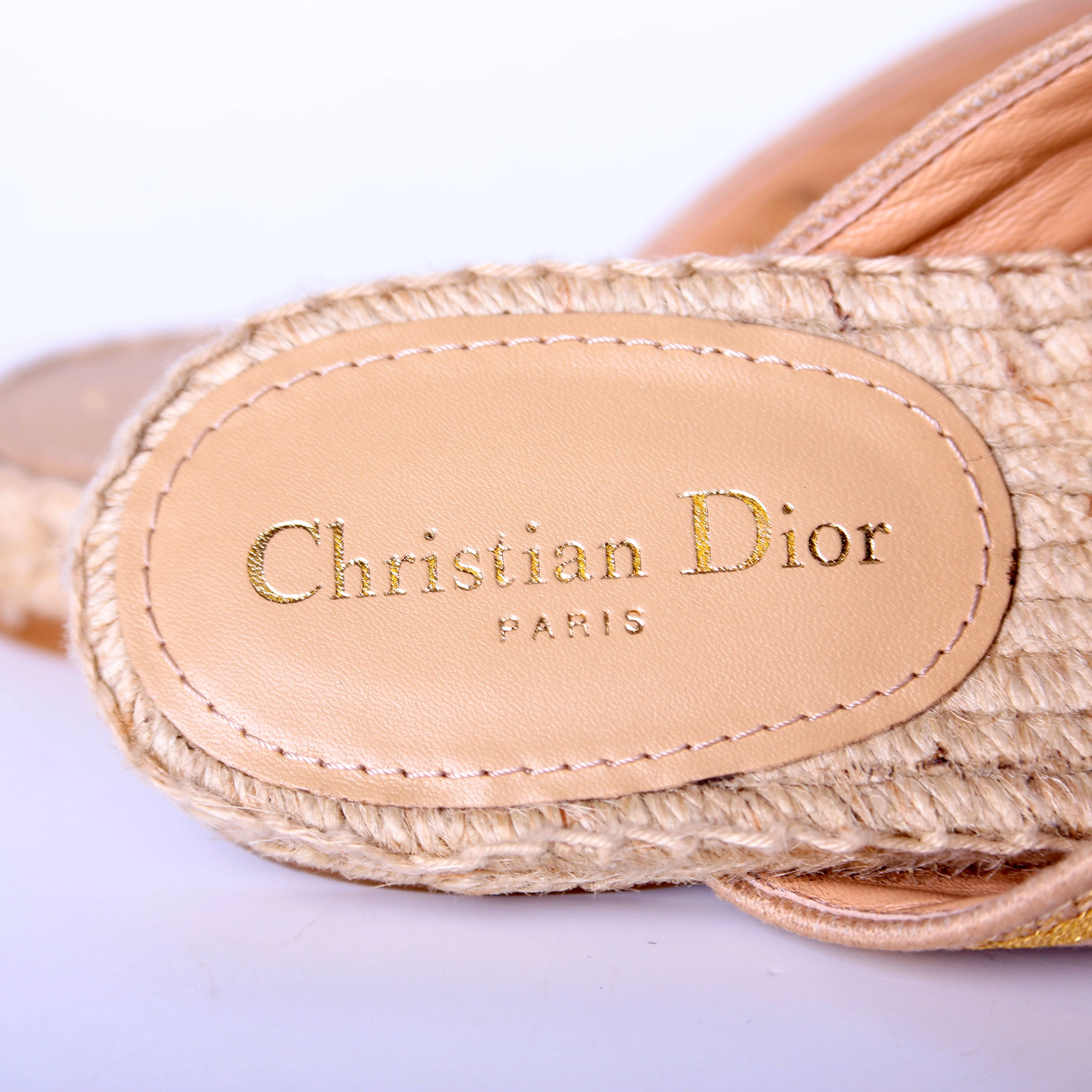 Granville Espadrille Crossover Sandals Size 40 - Image 5