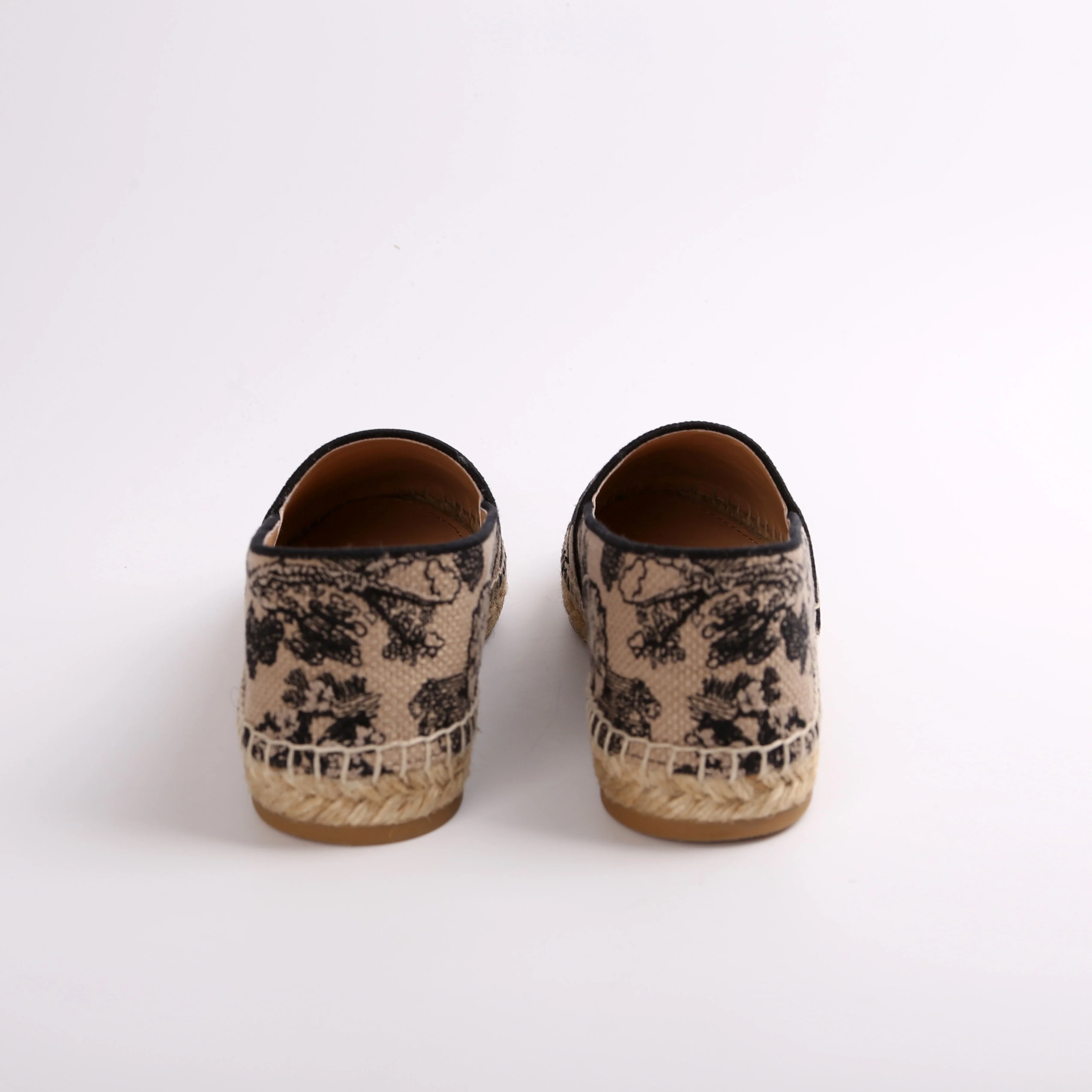 Granville Lambskin Espadrilles Size 40.5 - Image 4