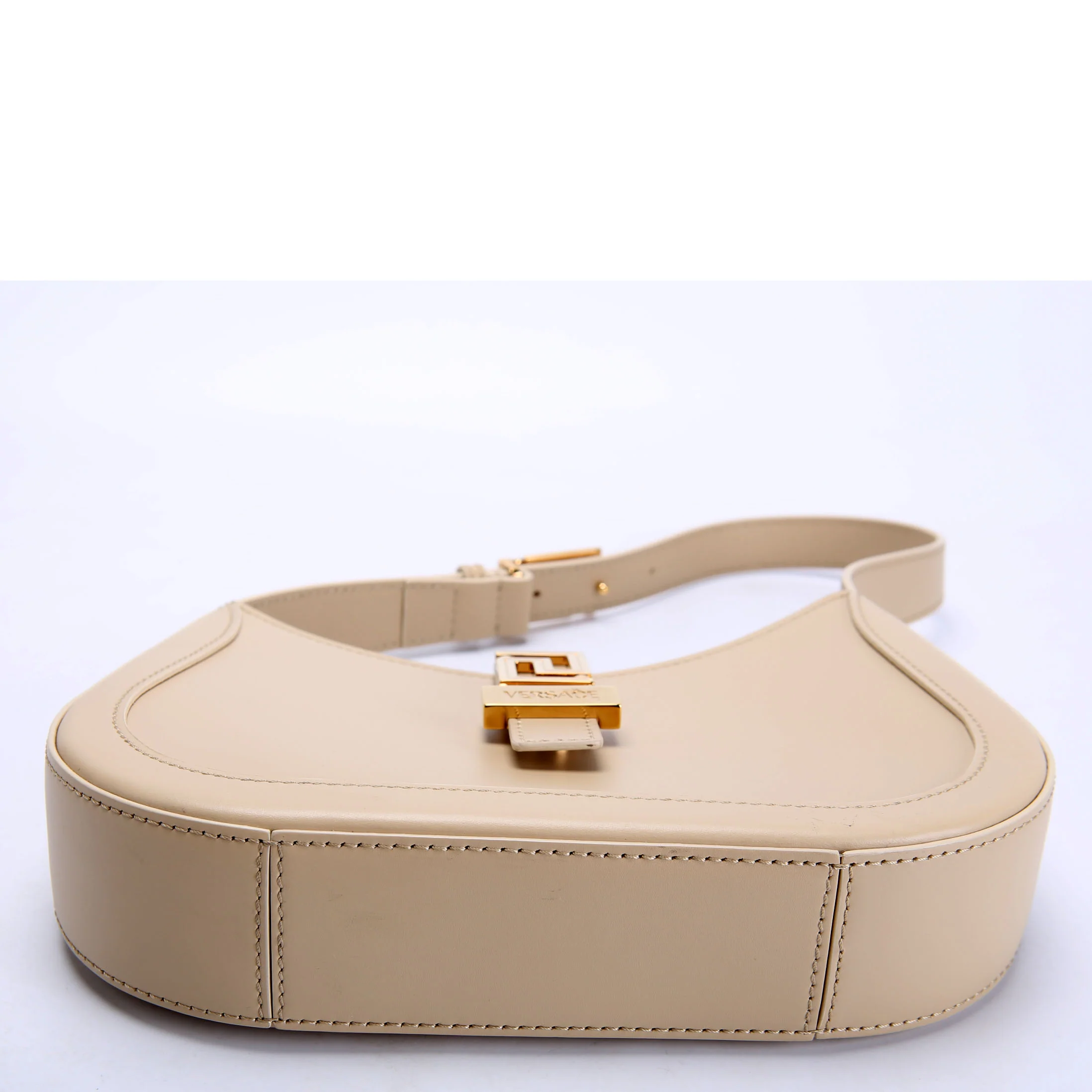 Greca Goddess Small Hobo Beige/Gold - Image 4