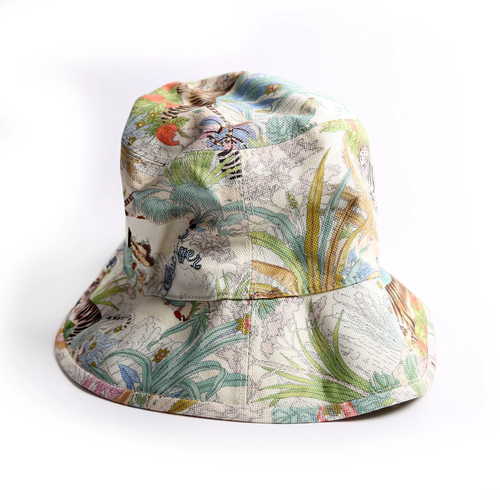 Gucci Tiger Canvas Bucket Size Large - Image 2