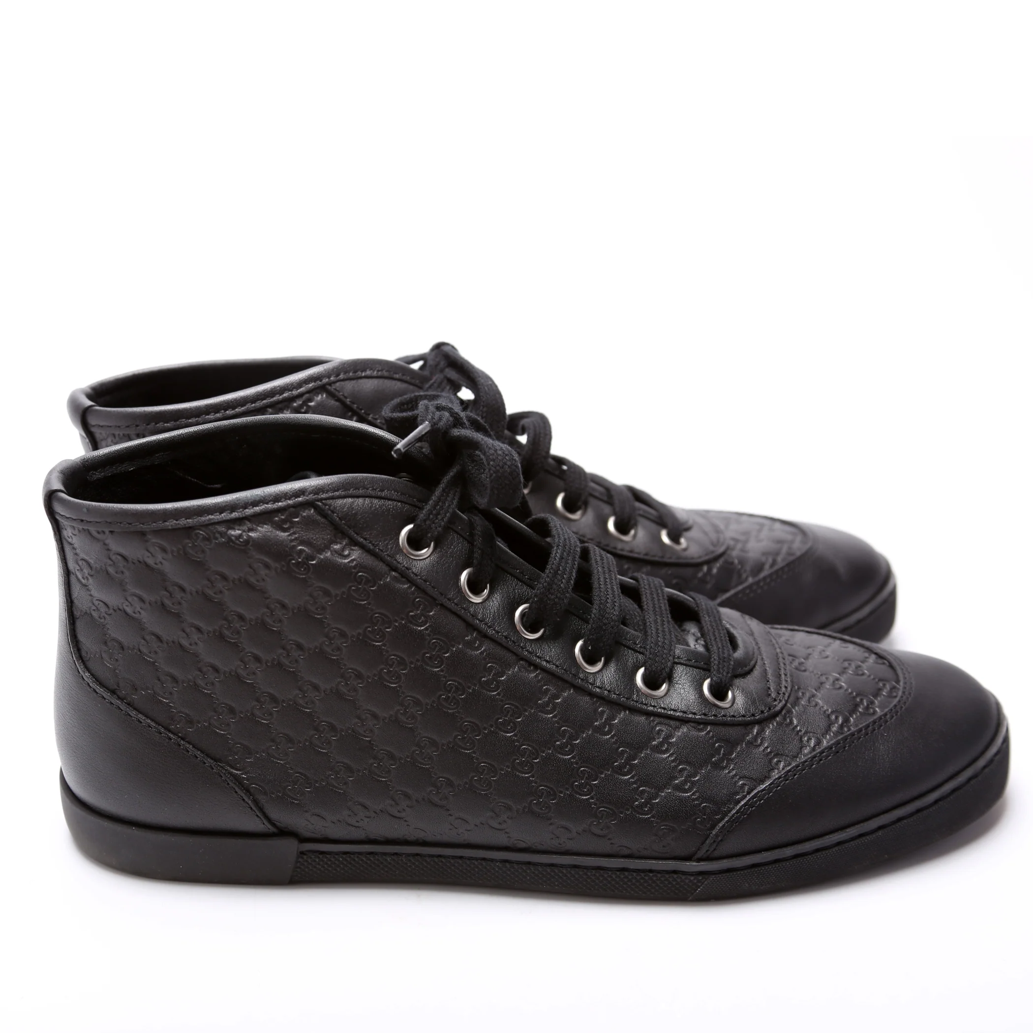 Guccissima High Top Sneakers Size 38 - Image 3