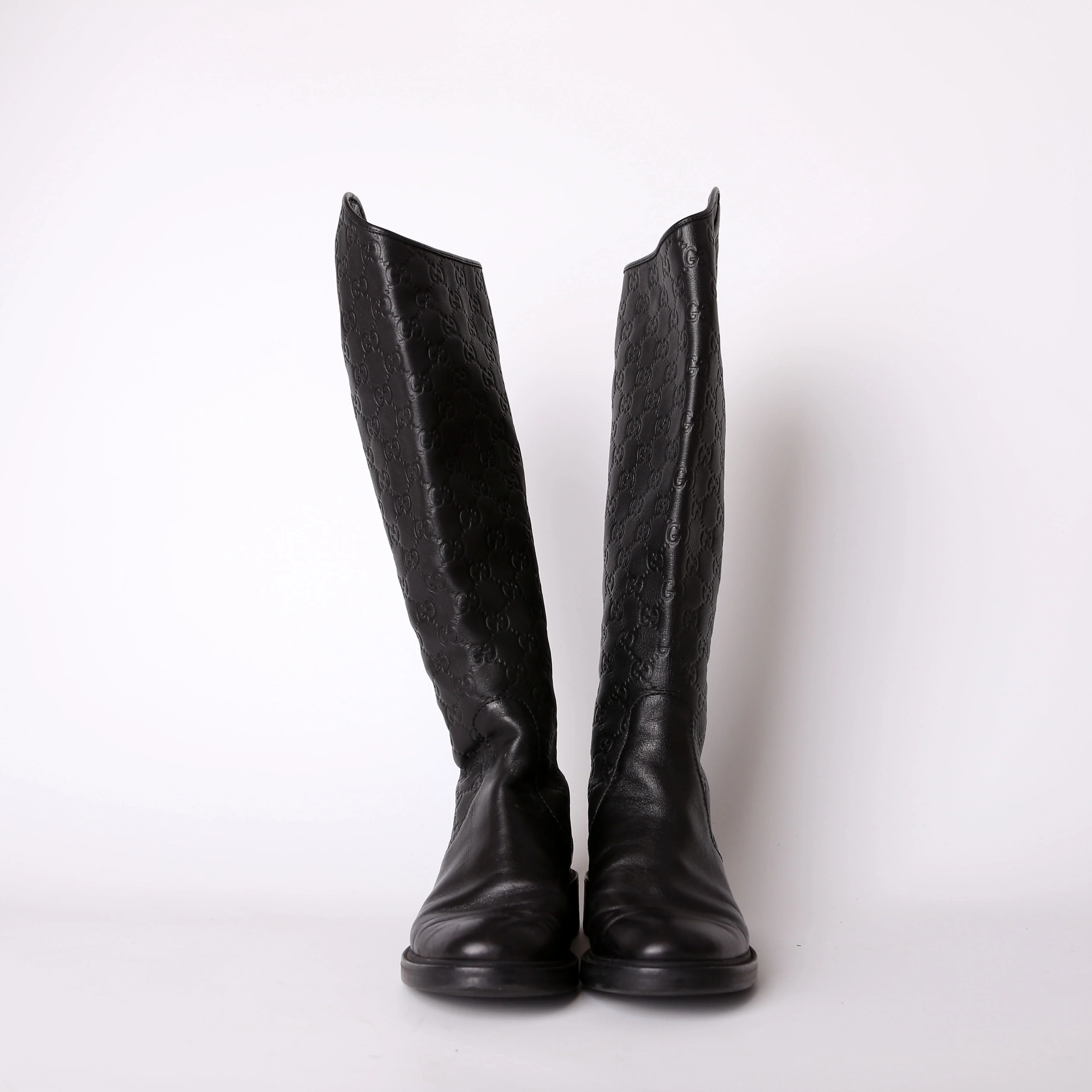 Guccissima Riding Boots Size 36.5 - Image 2