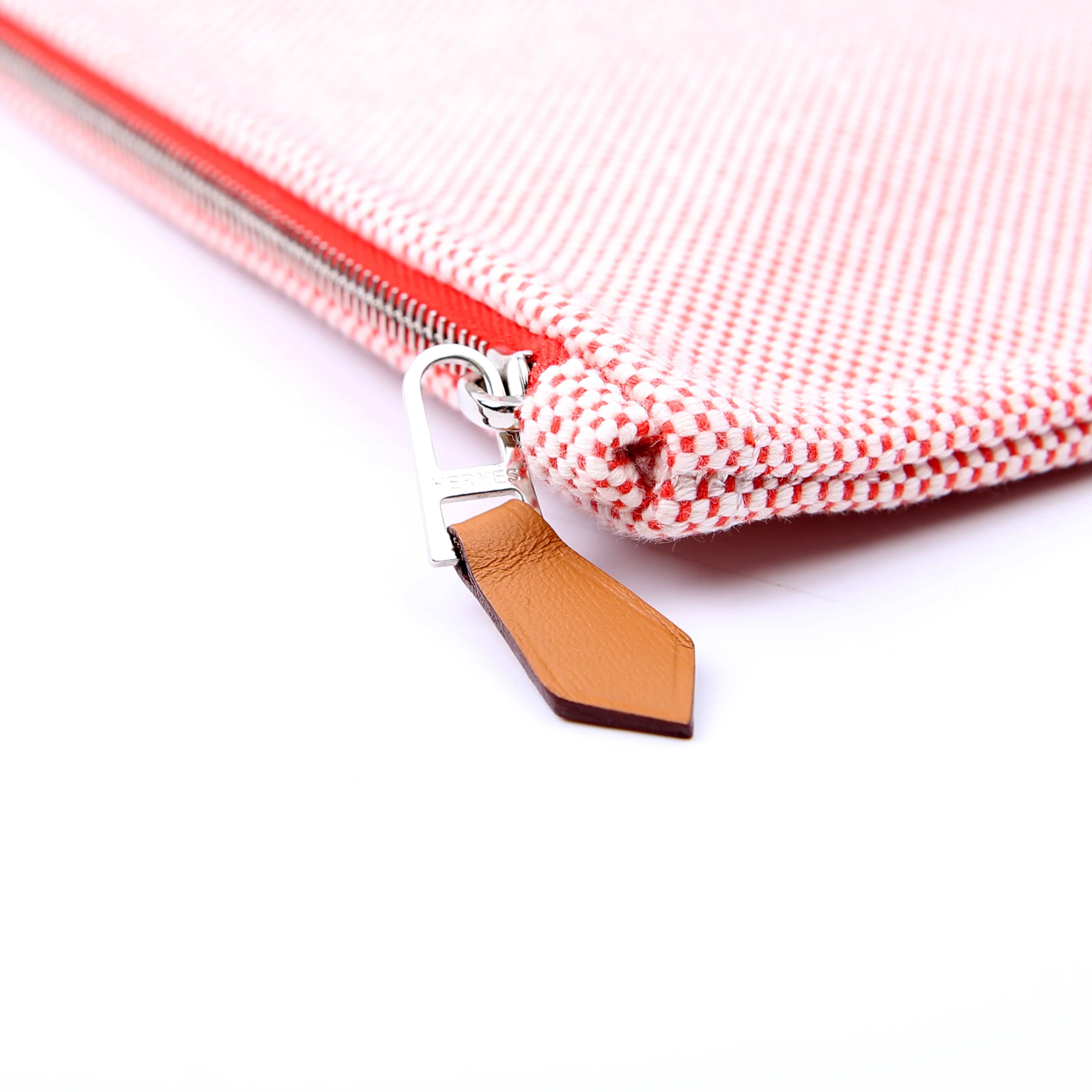 H Tissage Pouch Orange - Image 8