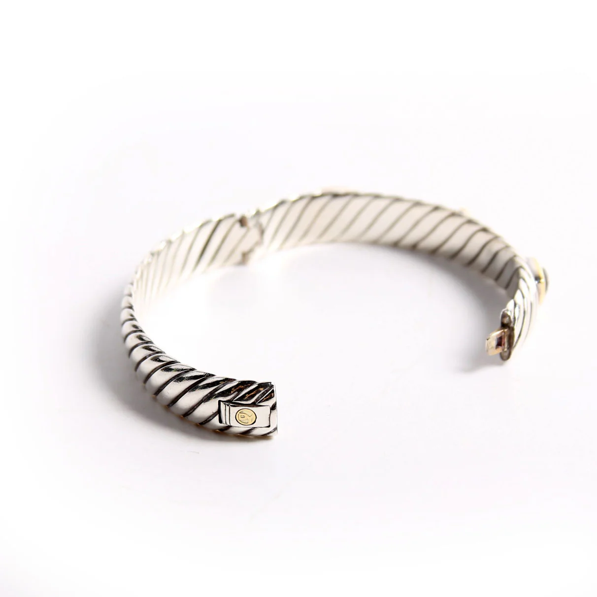 Hampton Bangle Bracelet Garnet/925/750 - Image 5