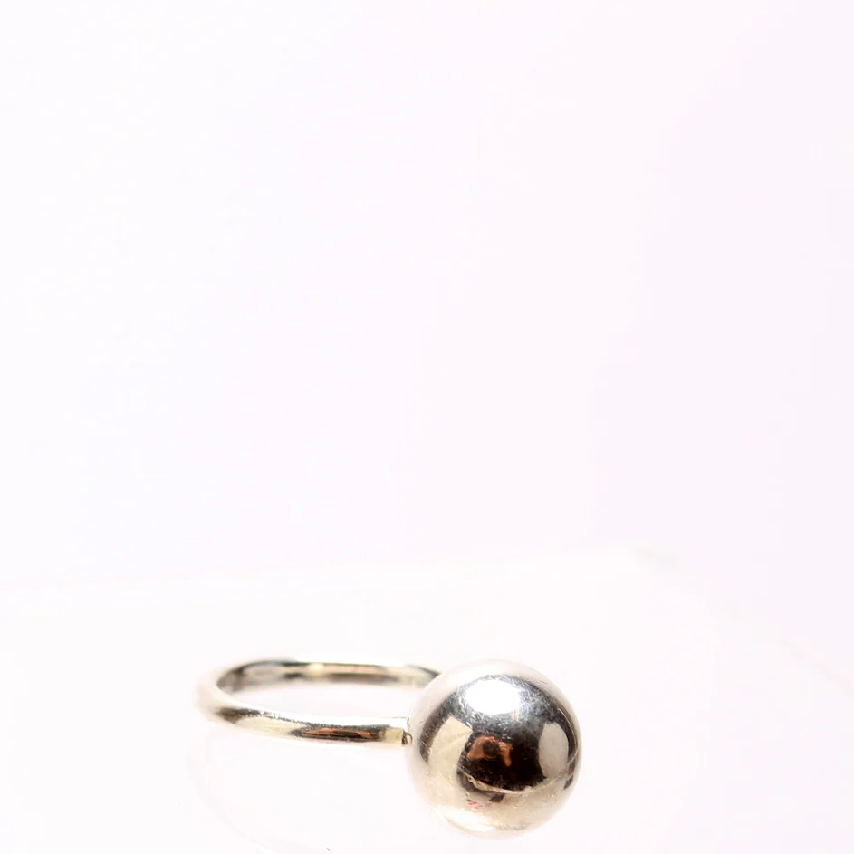 Hardwear Ball Ring 12MM 925 Size 7 - Image 2