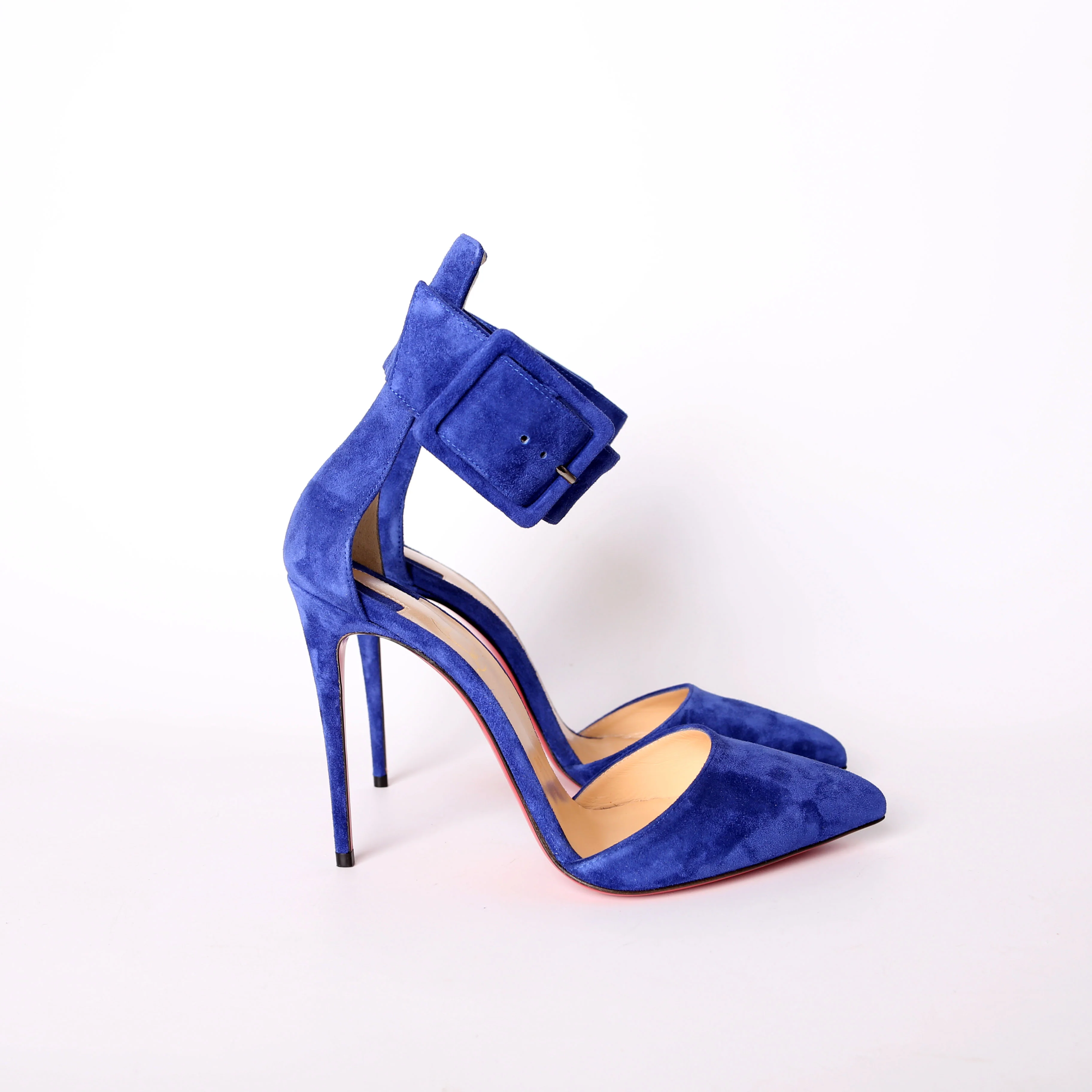 Harler 100MM Suede Pumps Size 38.5 - Image 3
