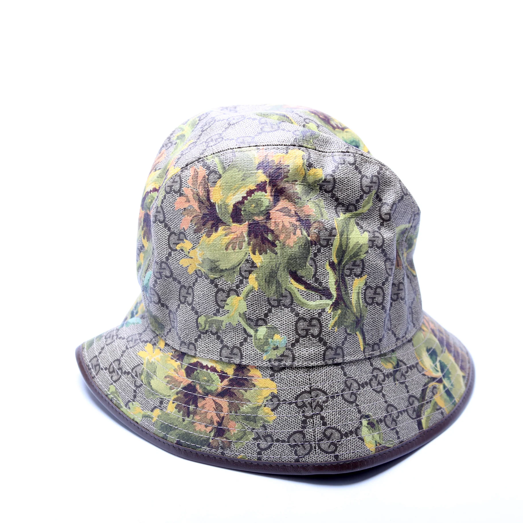 GG Supreme Carnation Bucket Hat Size Medium - Image 3
