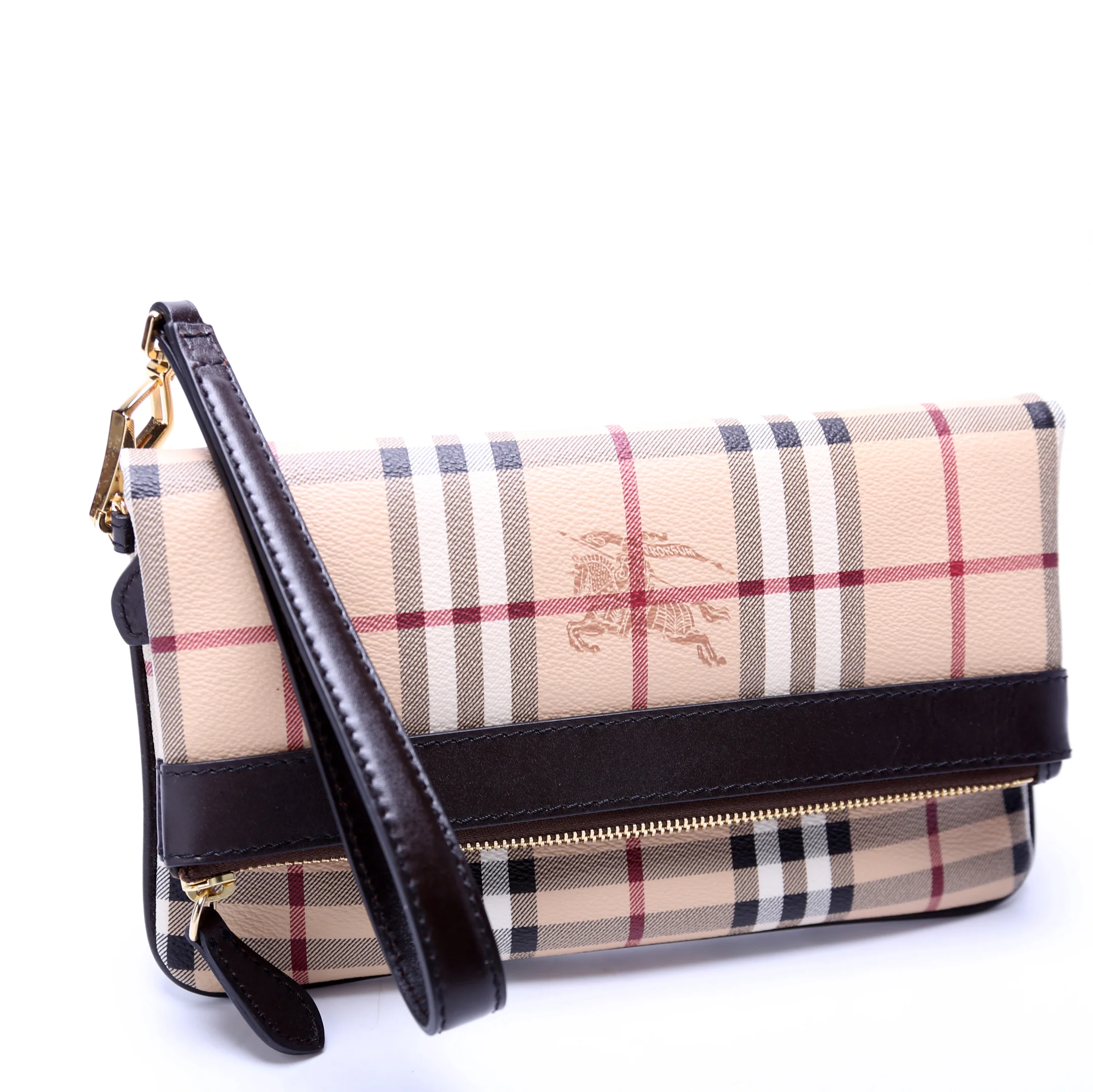 Haymarket Check Adeline Folding Wristlet Clutch - Image 2