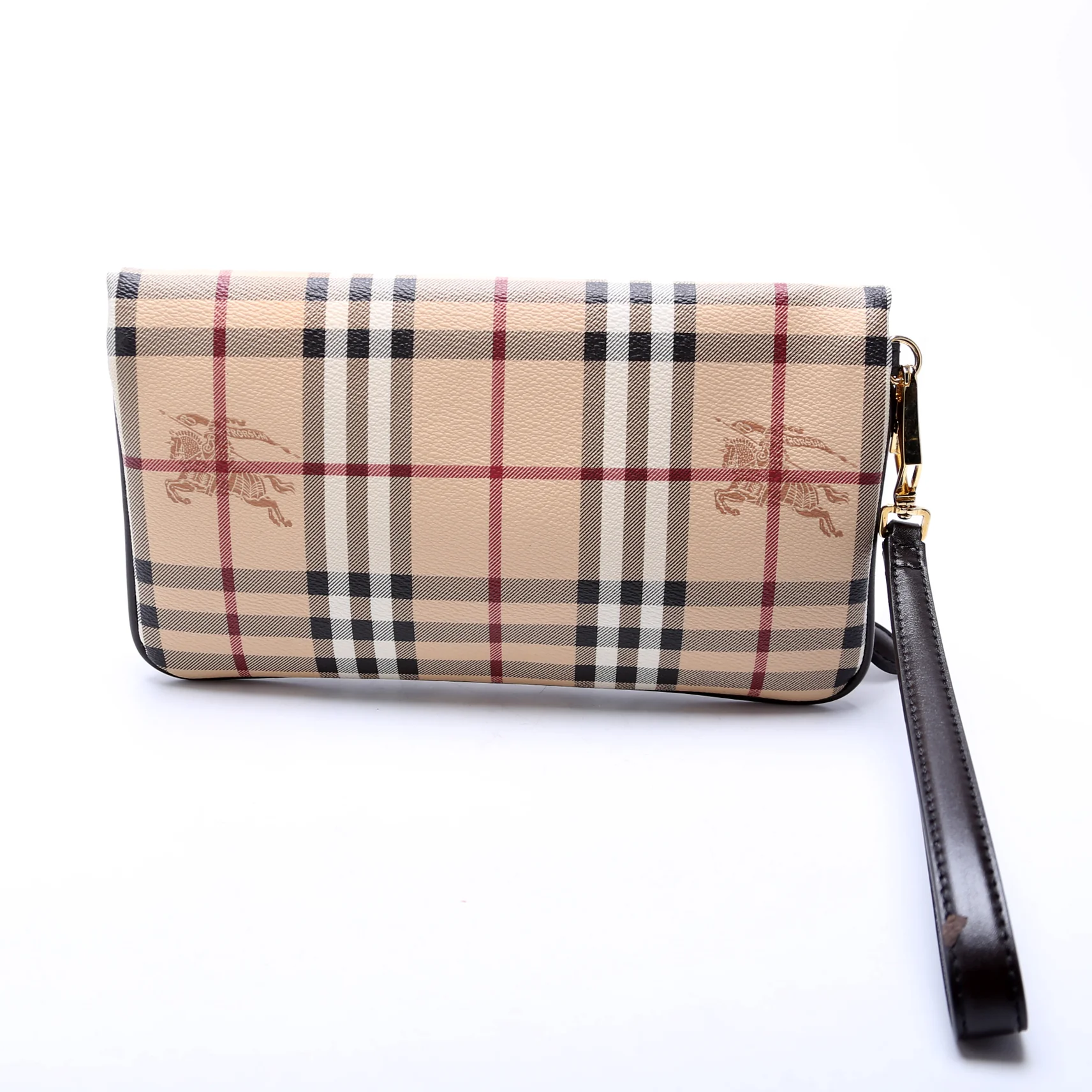 Haymarket Check Adeline Folding Wristlet Clutch - Image 3