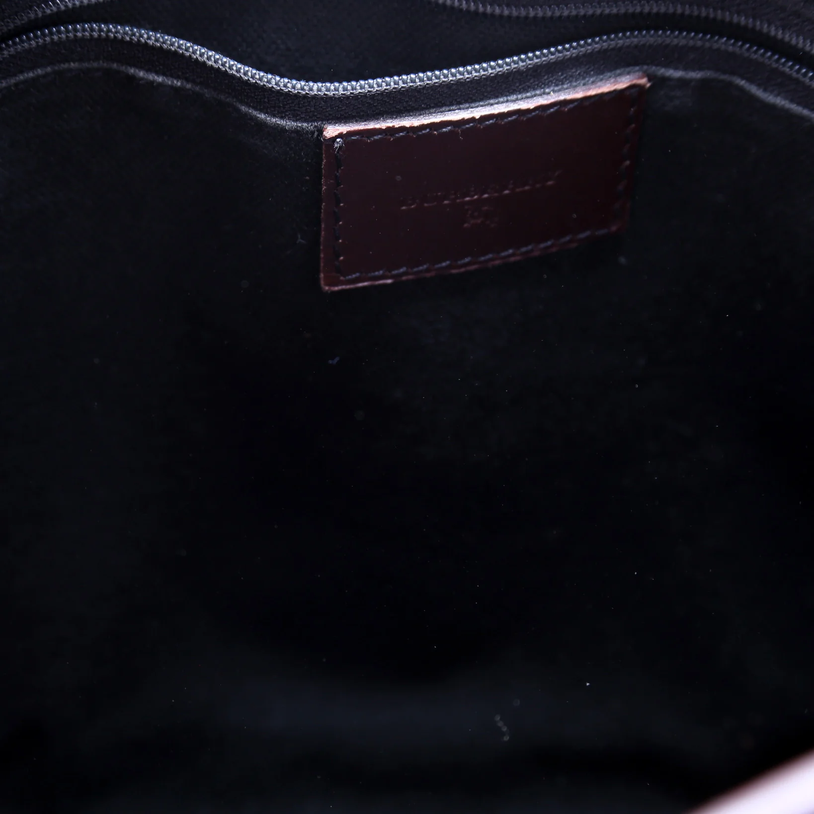 Haymarket Check Coated Canvas Small Zip Tote - Image 8