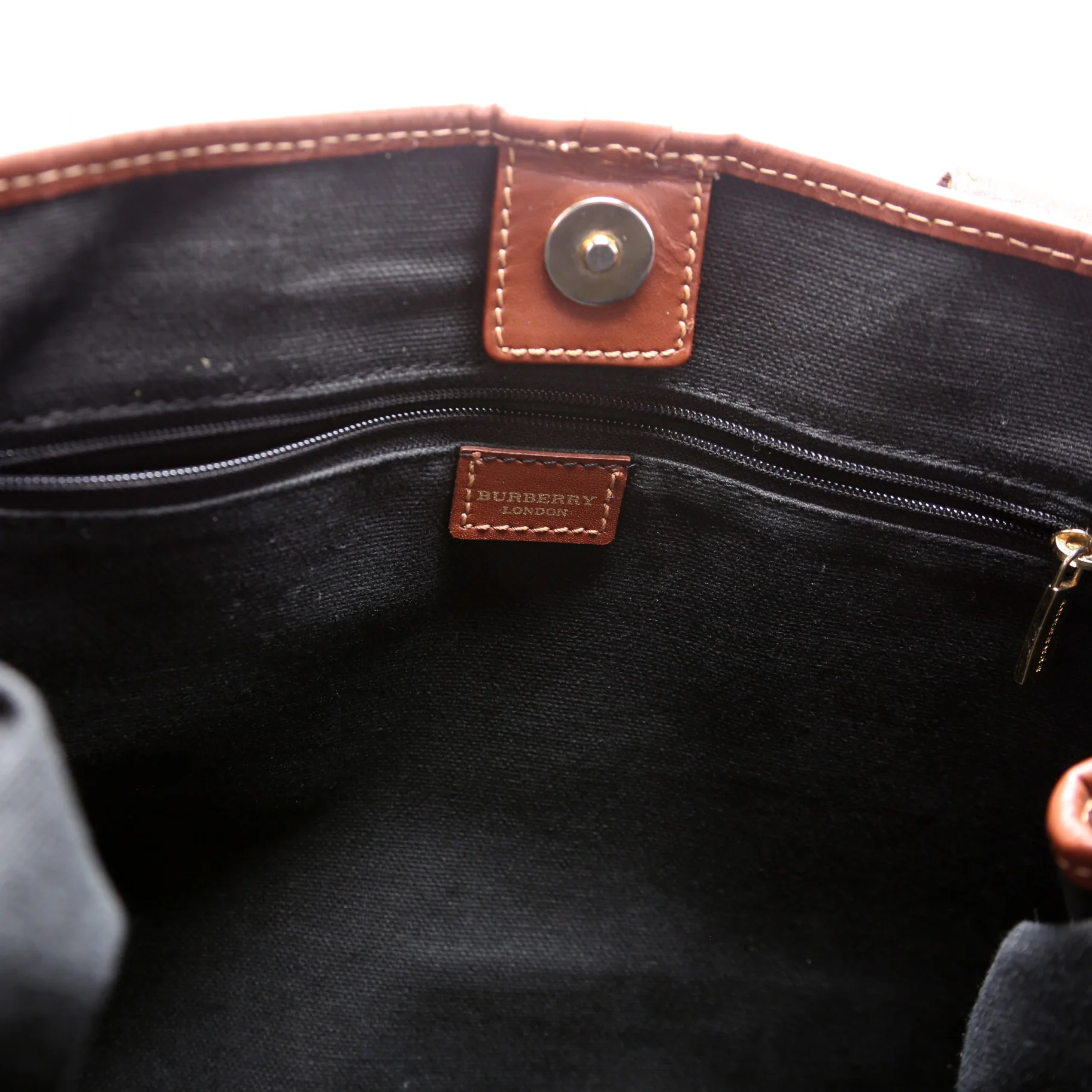 Haymarket Check Medium Shopper Tote - Image 8