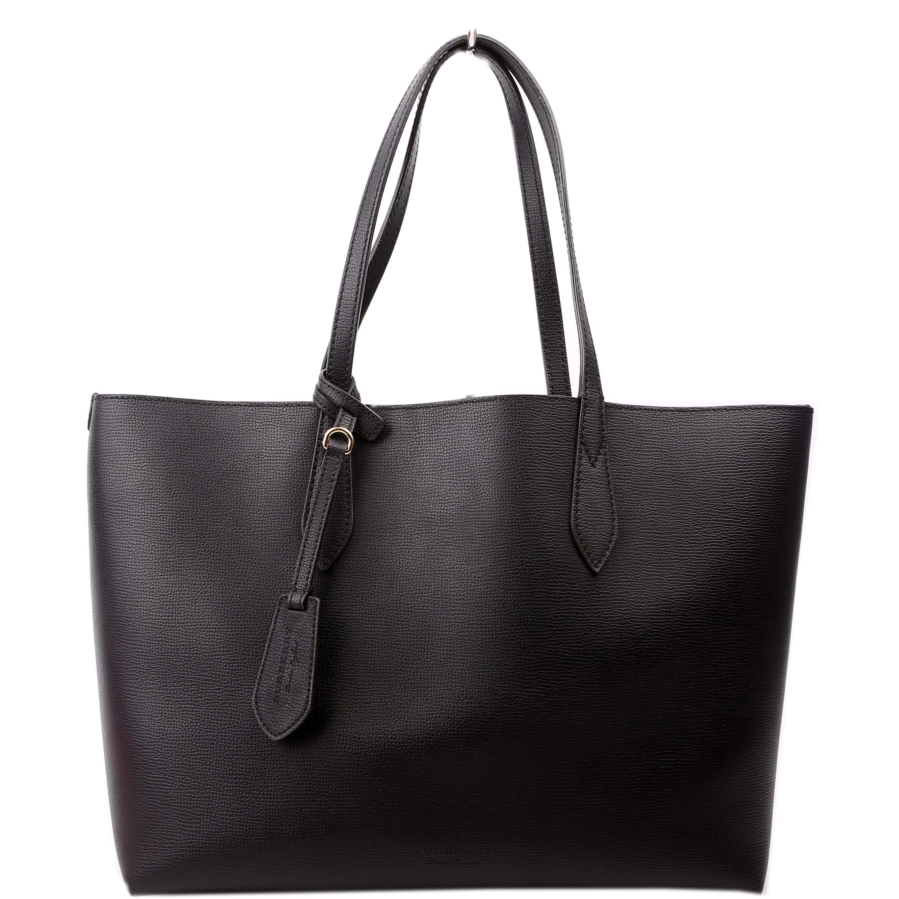 Haymarket Check Reversible Tote Black