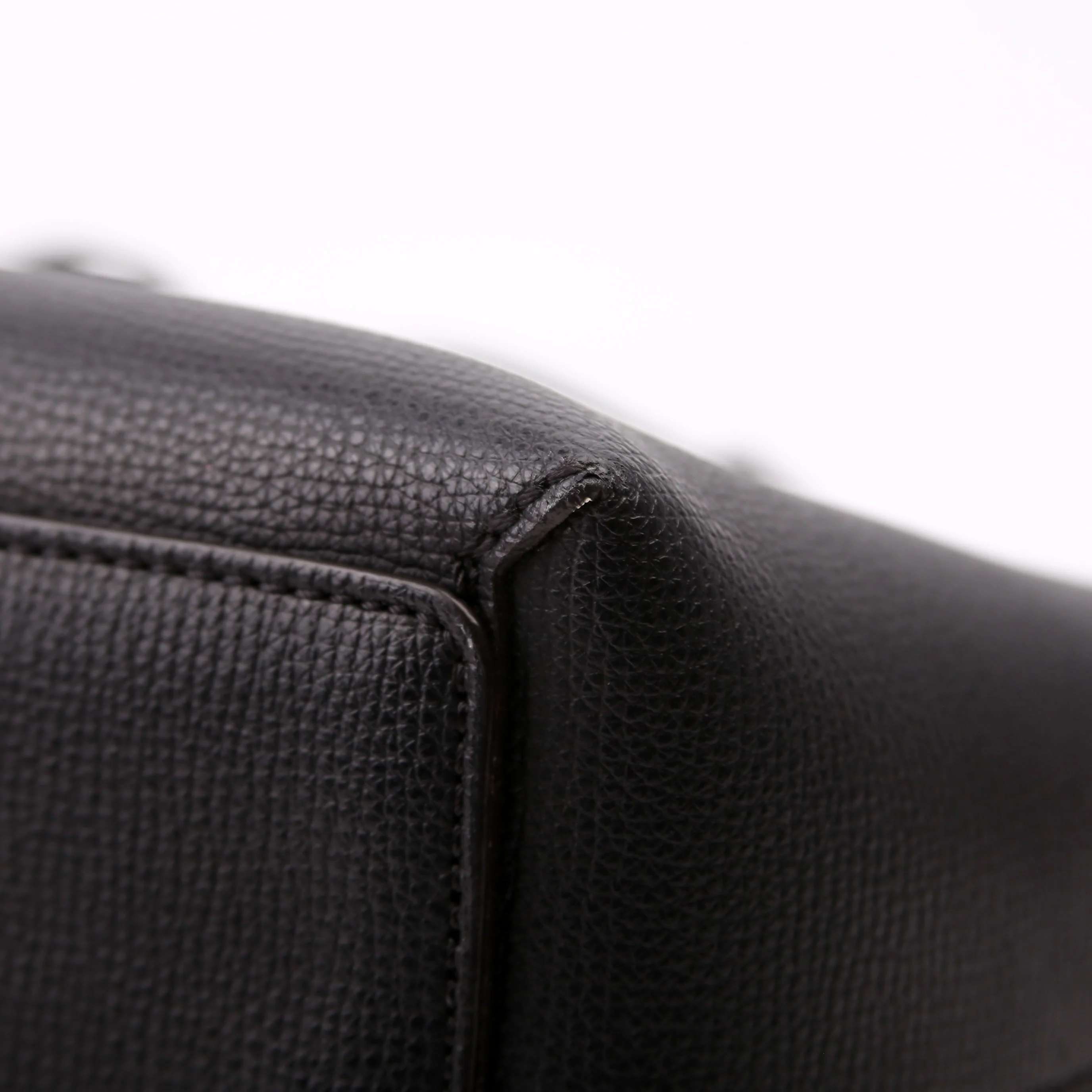 Haymarket Check Reversible Tote Black - Image 8