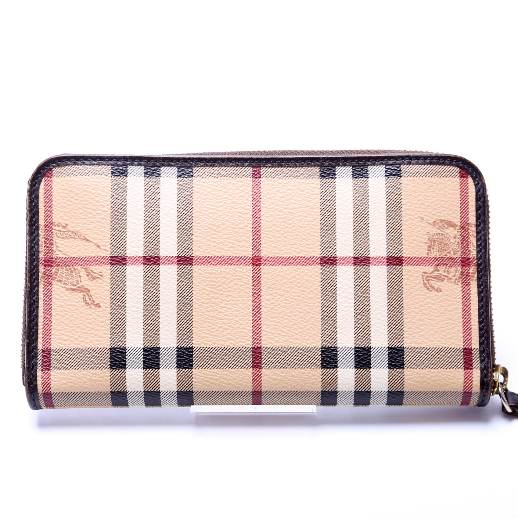 Haymarket Check Zip Around Wallet - Image 3