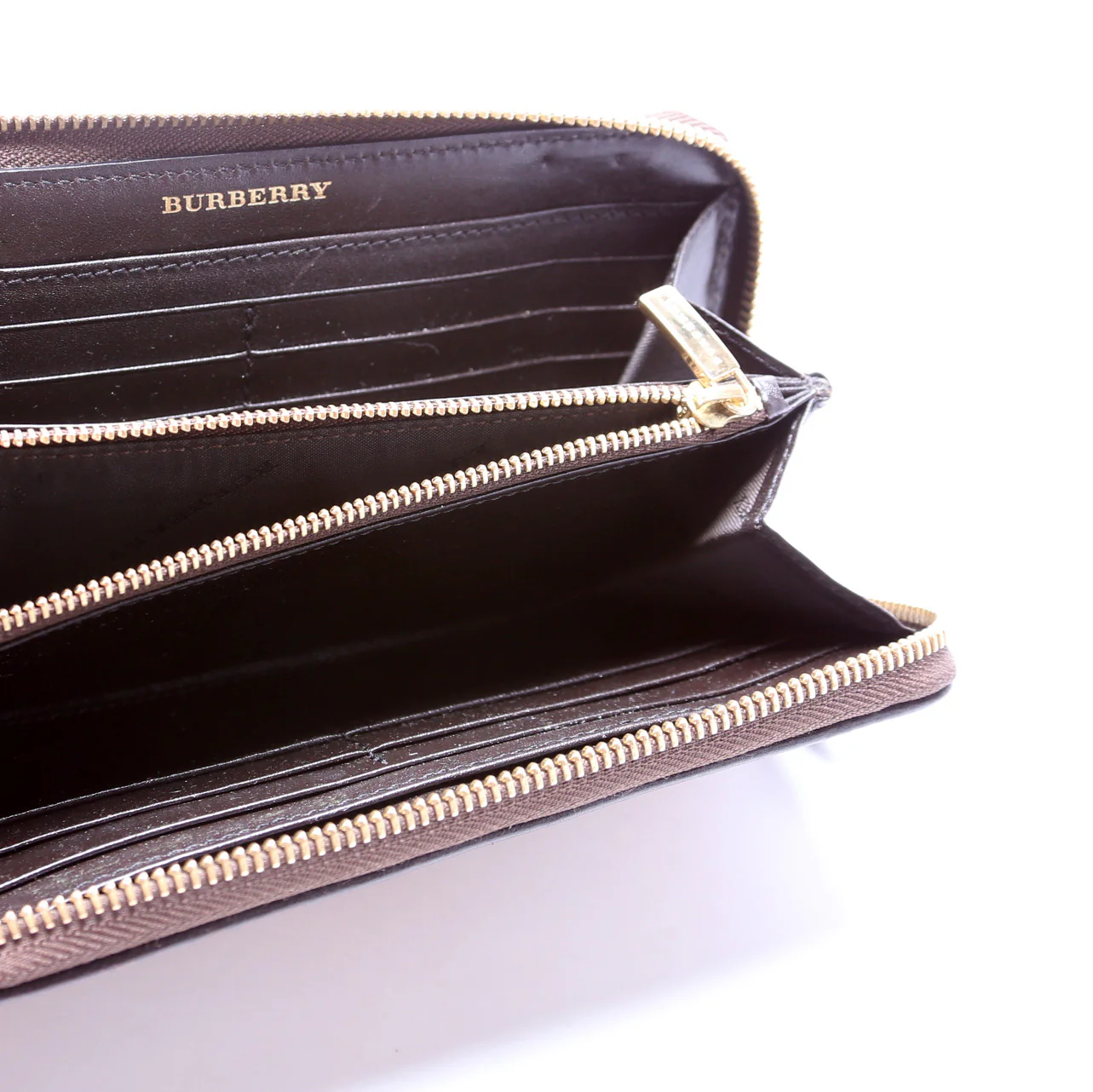 Haymarket Check Zip Around Wallet - Image 6