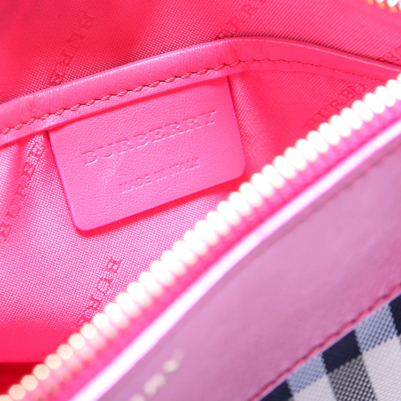Haymarket Check Zip Pouch - Image 8