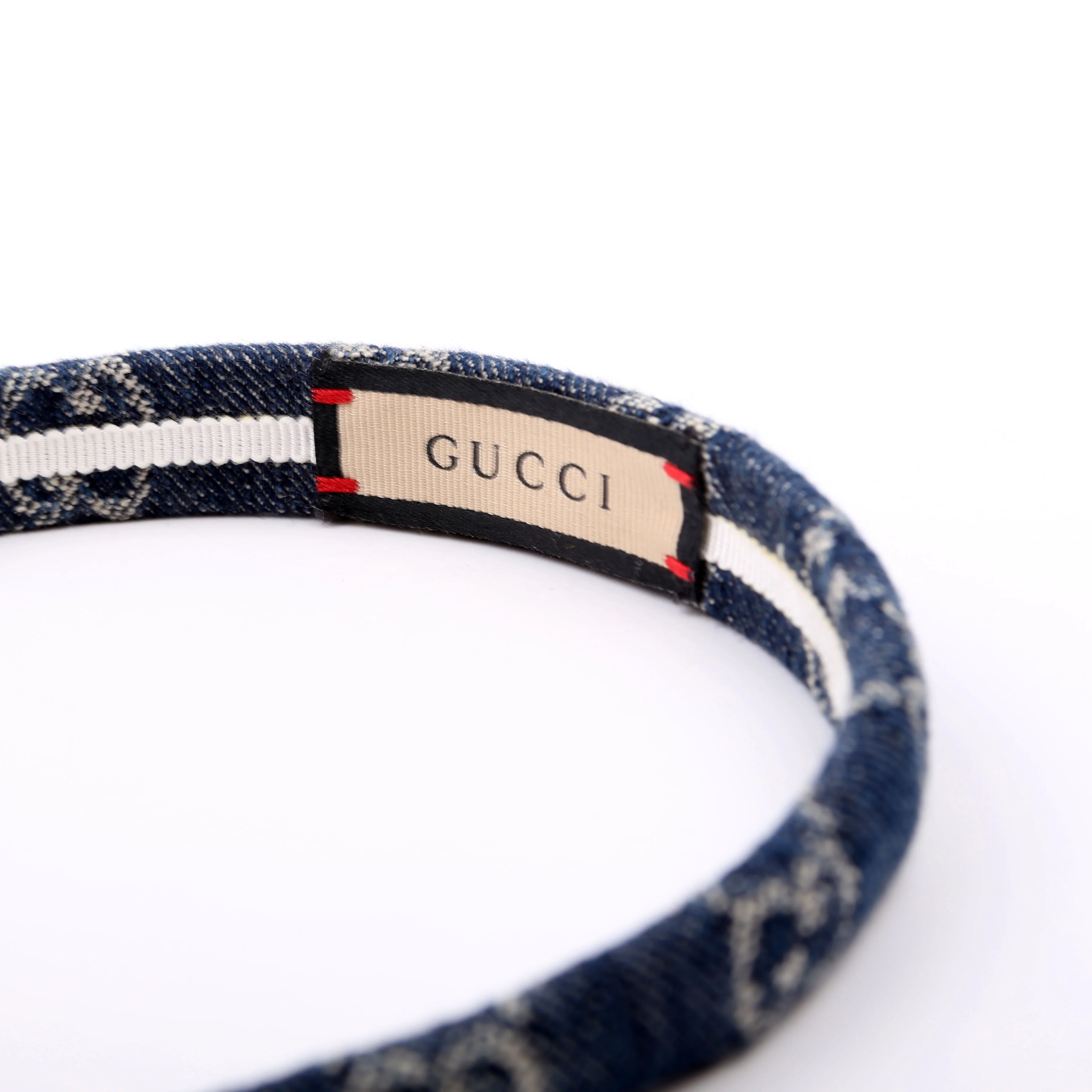 Headband GG Denim Navy - Image 4