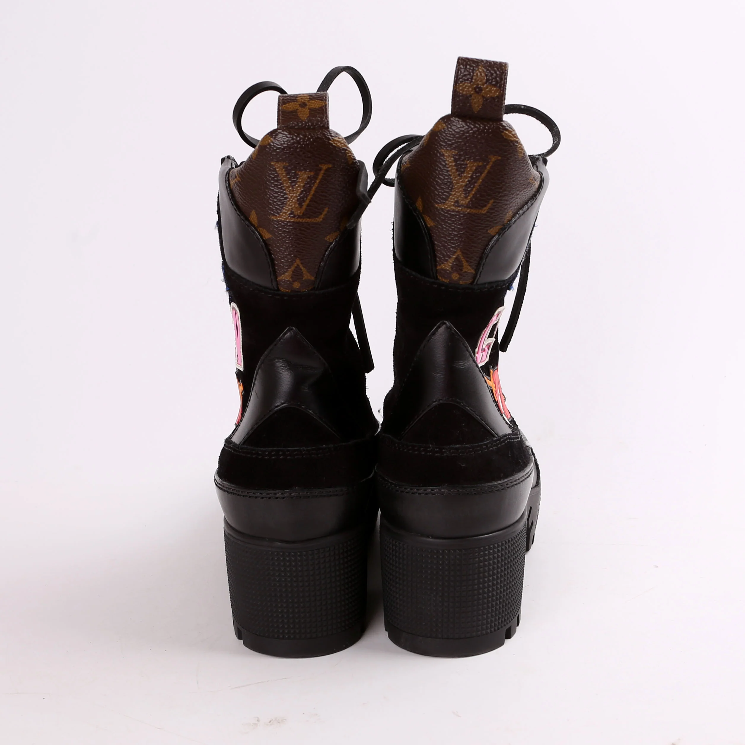 Heart Laureate Platform Desert Boots Size 36 - Image 4