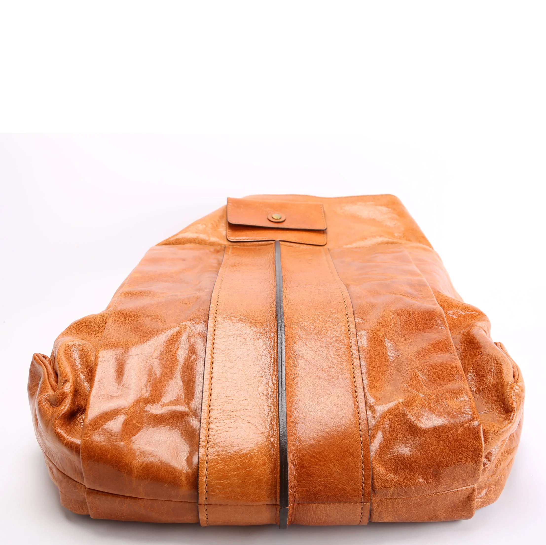 Heloise Large Hobo Leather Brown - Image 4