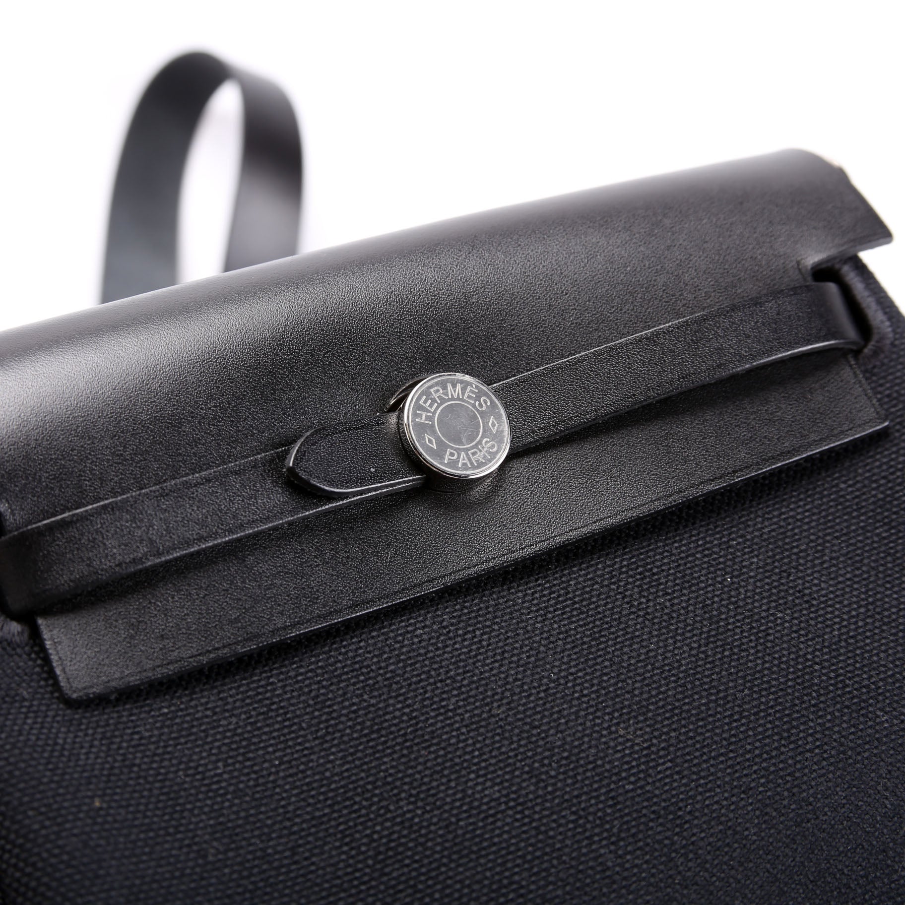 Herbag Zip 20 Toile Canvas Black - Image 6