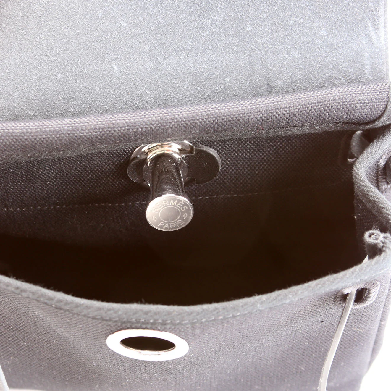 Herbag Zip 20 Toile Canvas Black - Image 7