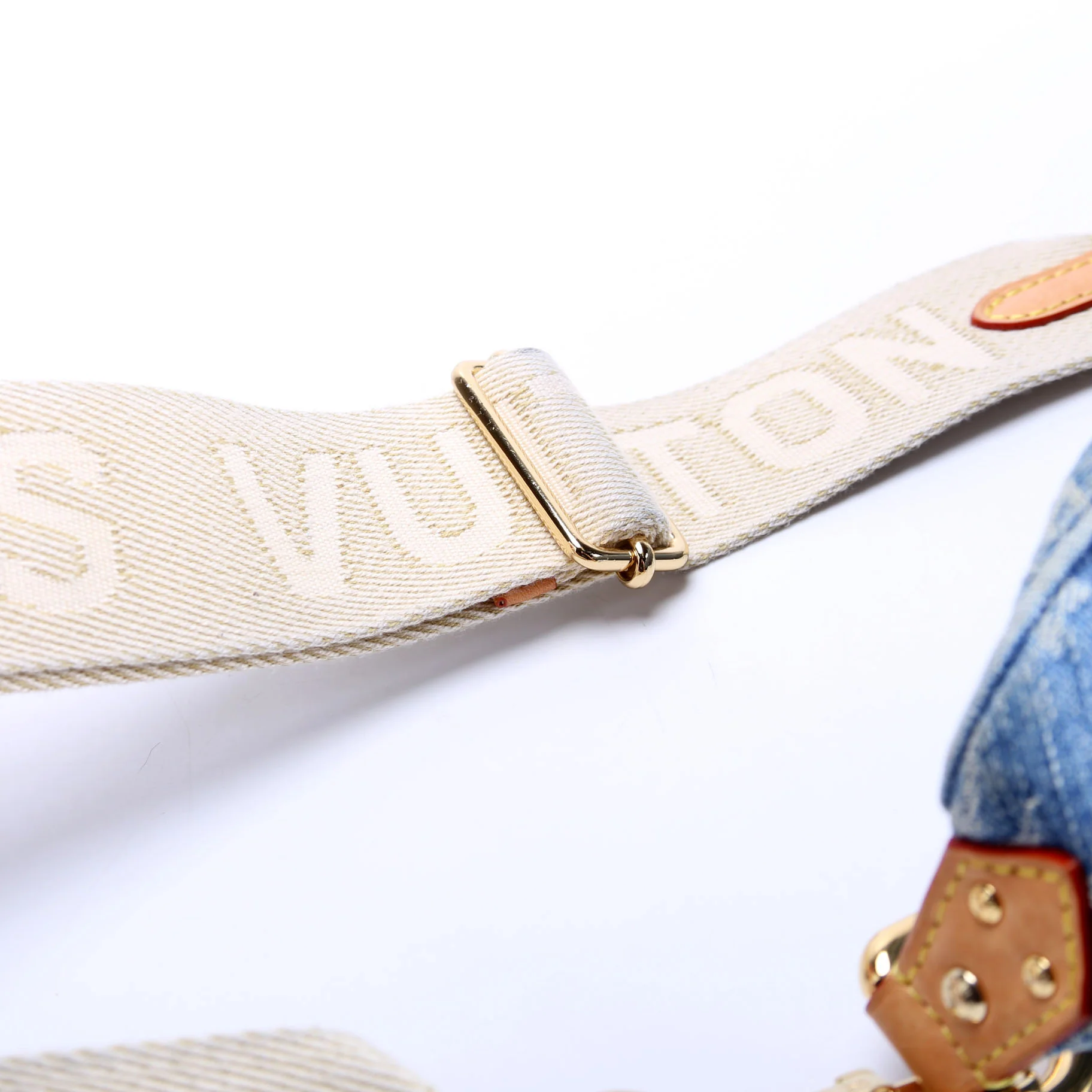 High Rise Bumbag Denim Monogram - Image 6