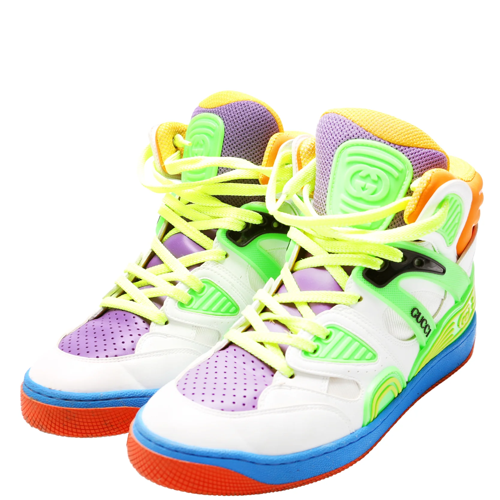 Hightop Sneakers Size 38 Multicolor