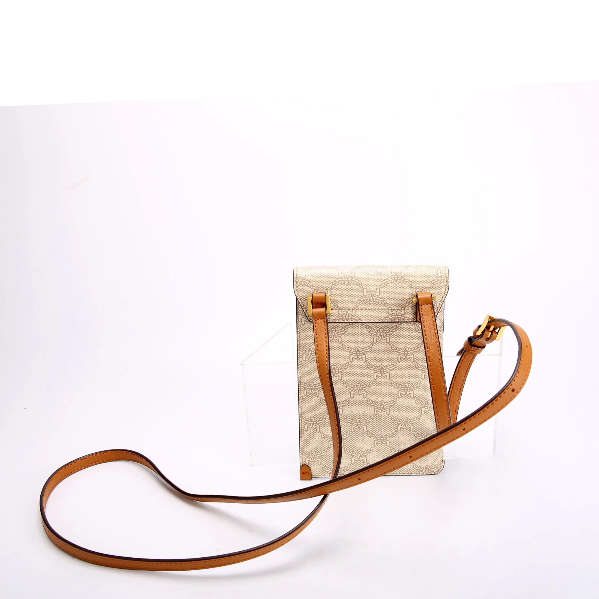 Himmel Lanyard Crossbody Beige - Image 3