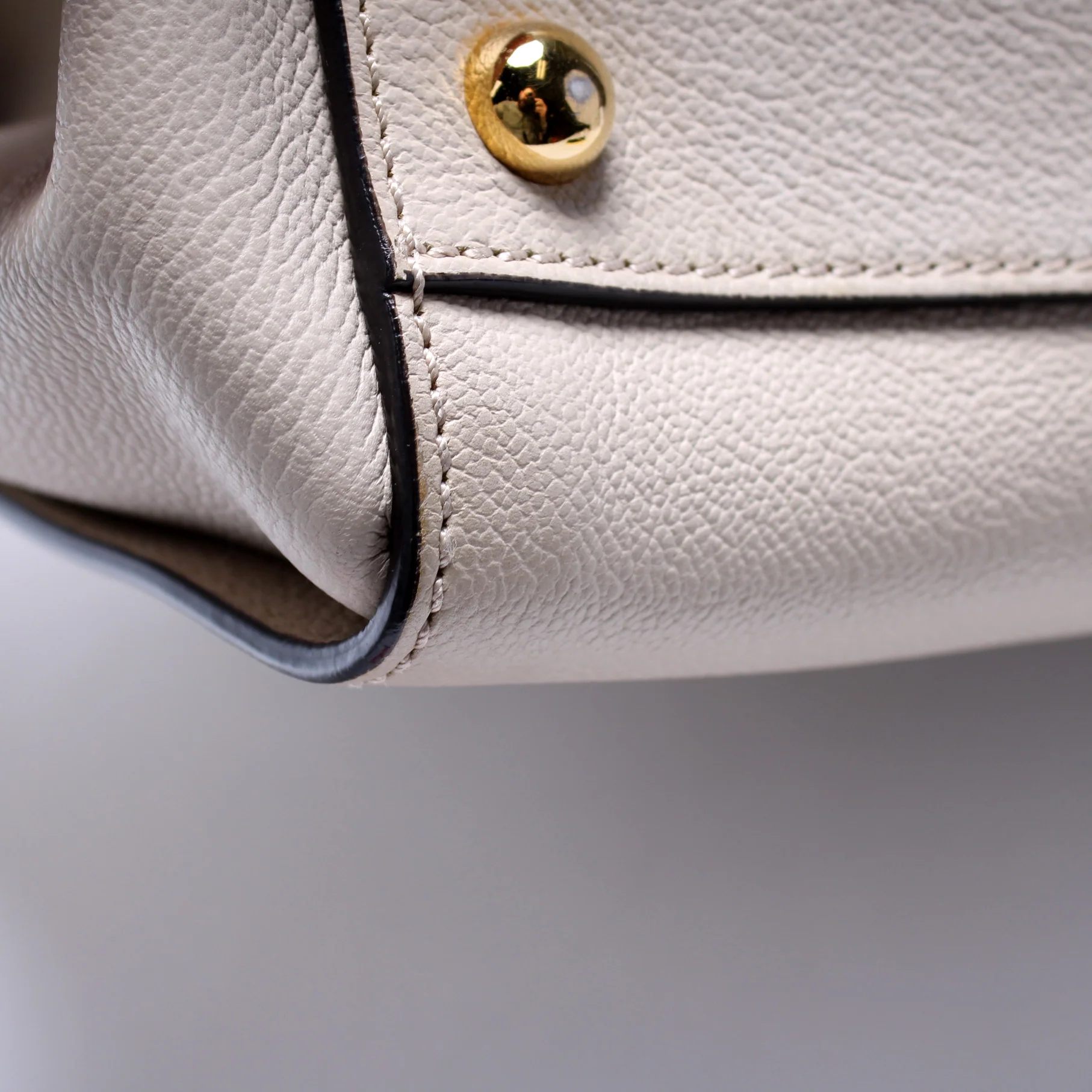 HOLD Buckle Tote Medium Calfskin - Image 7